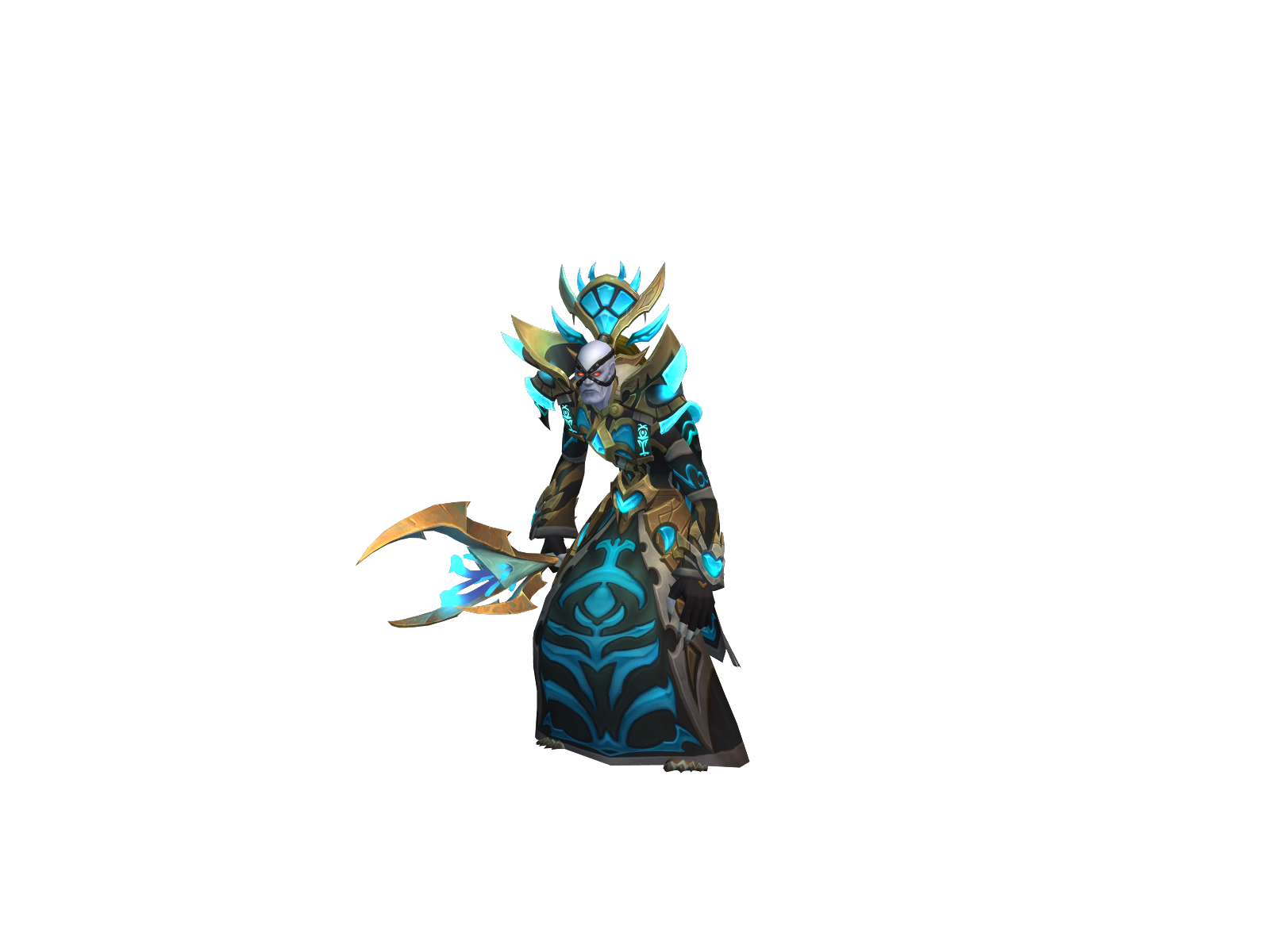 Elbrook 3D character render