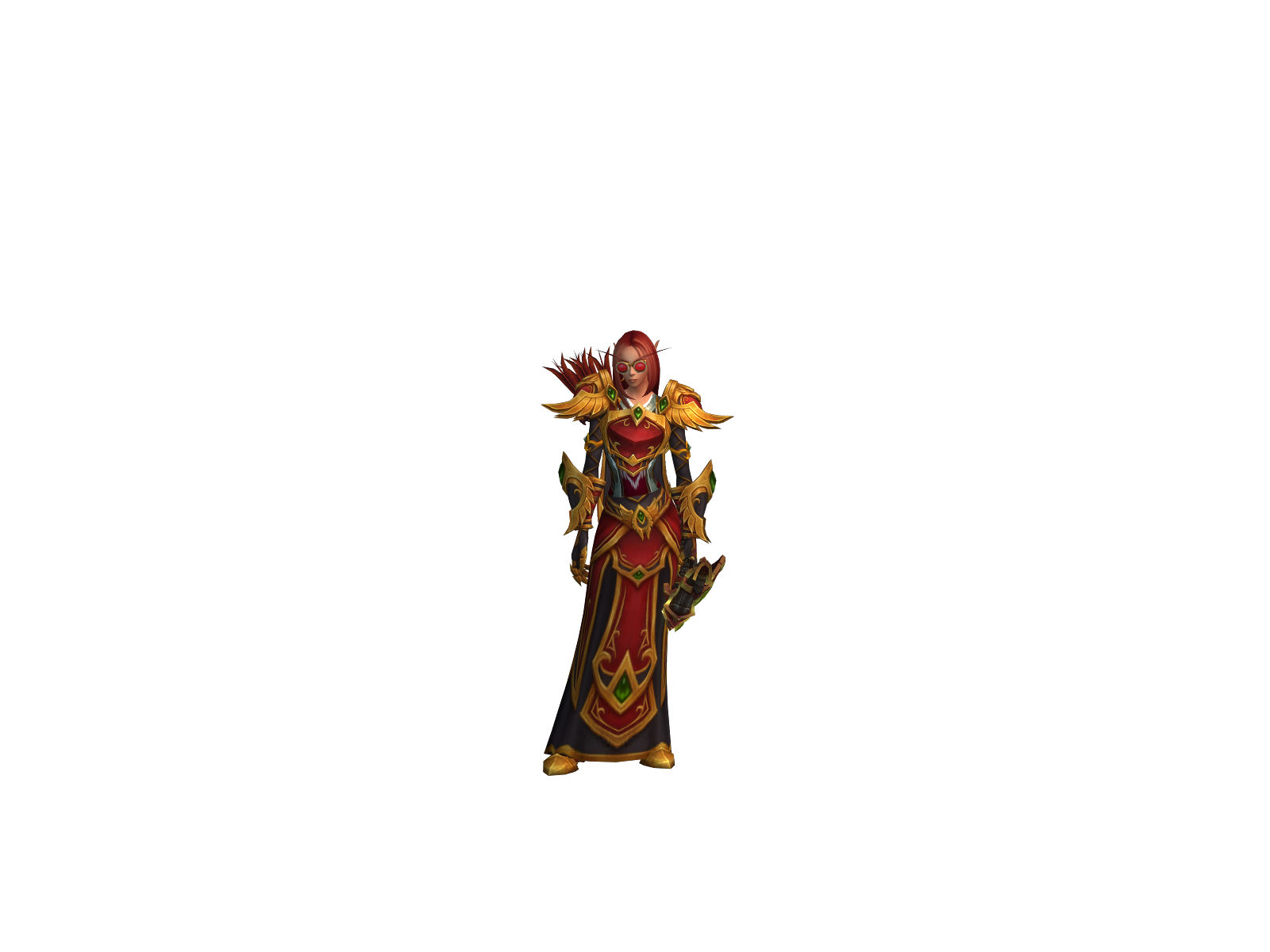 Shelinia 3D character render