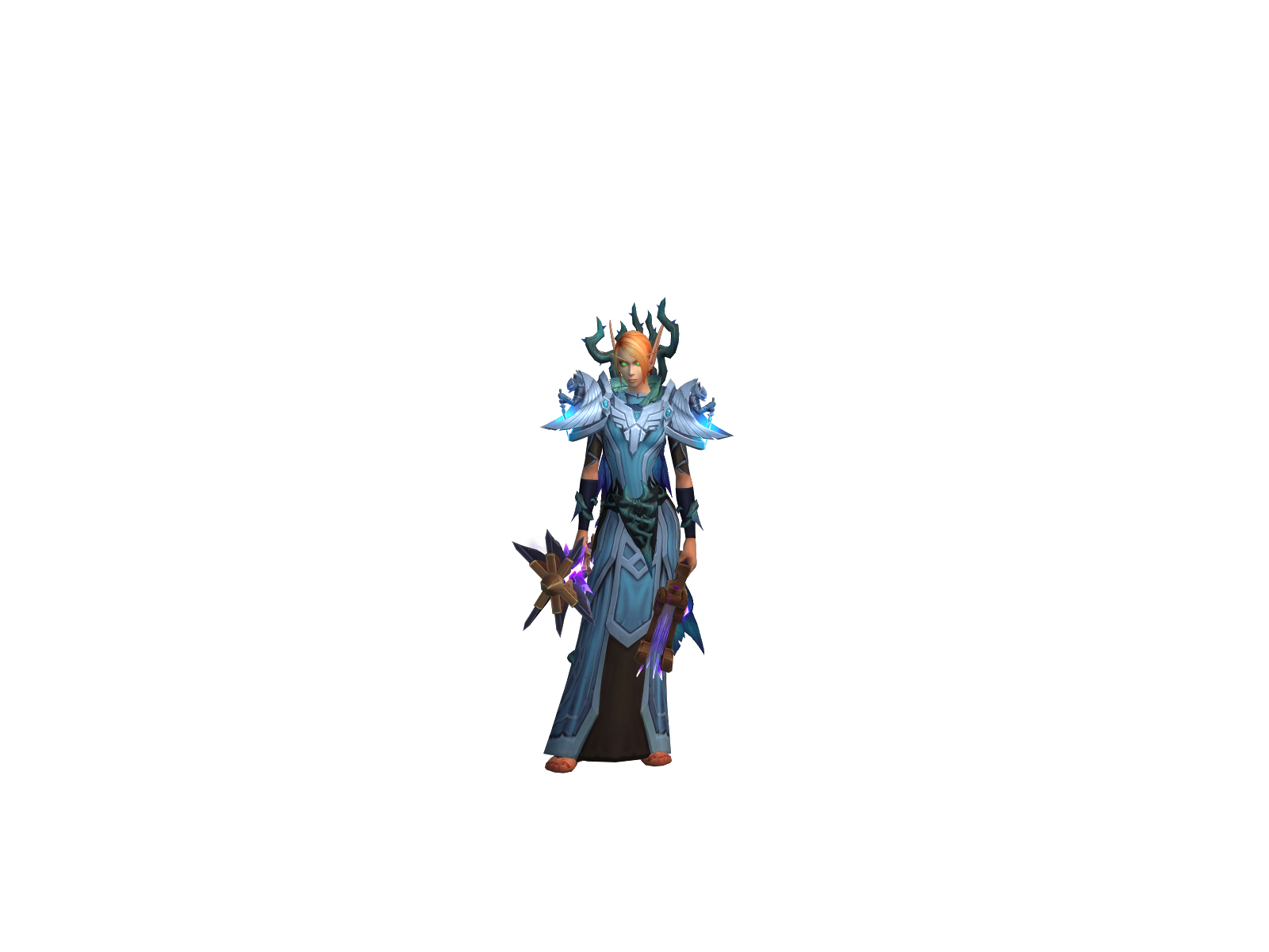 Goldmoon 3D character render