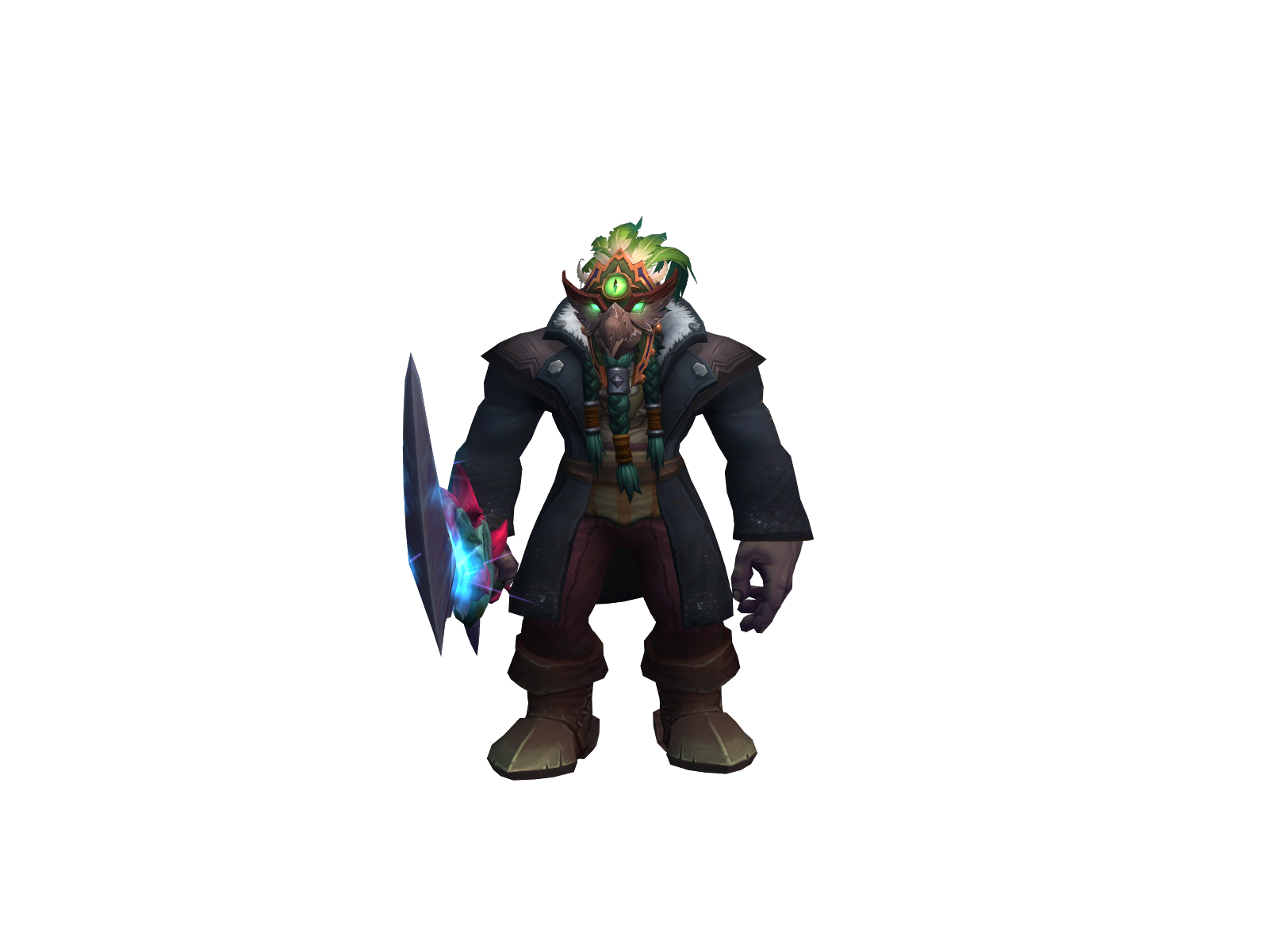 Zillas 3D character render