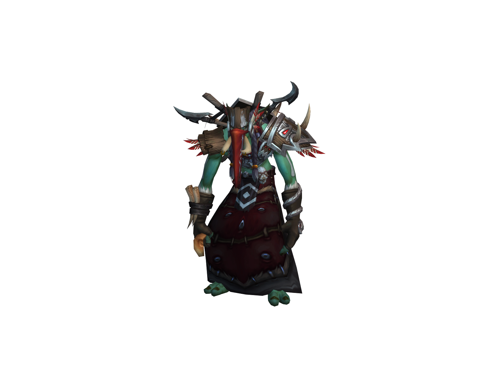 Pappamidnite 3D character render