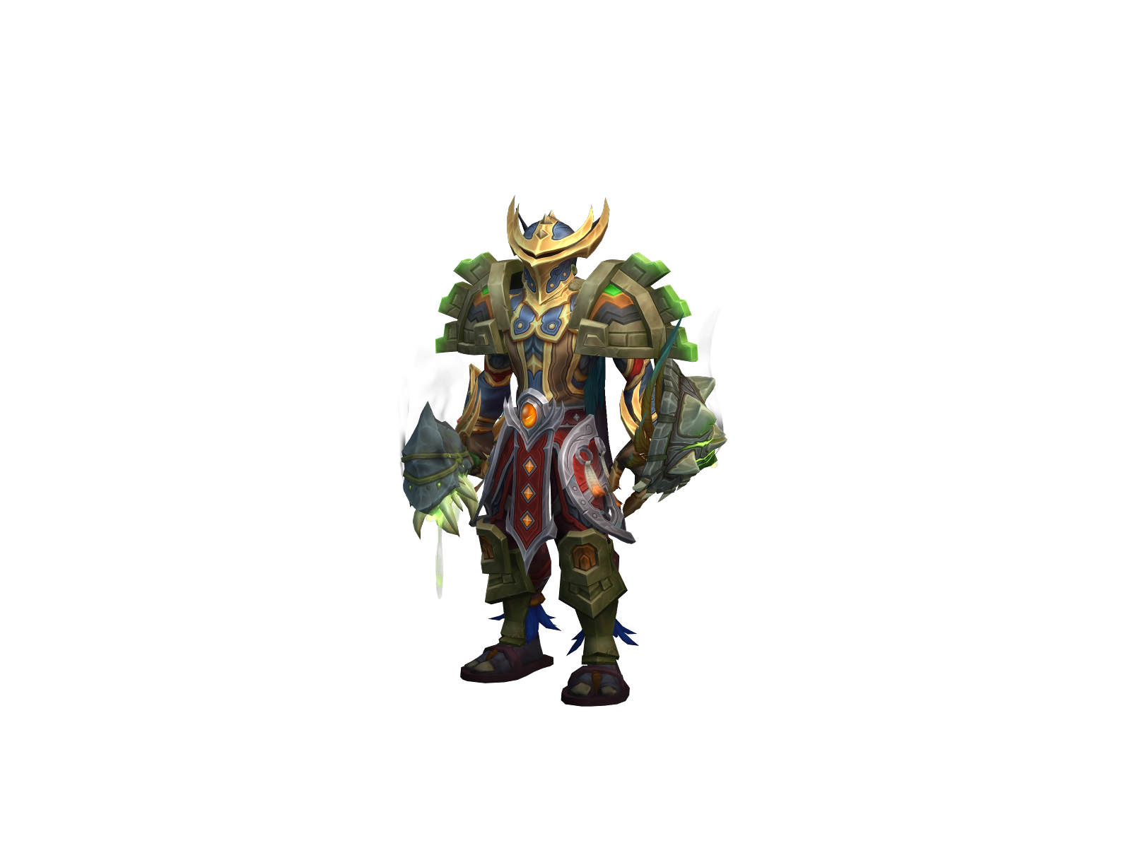 Holyfist 3D character render
