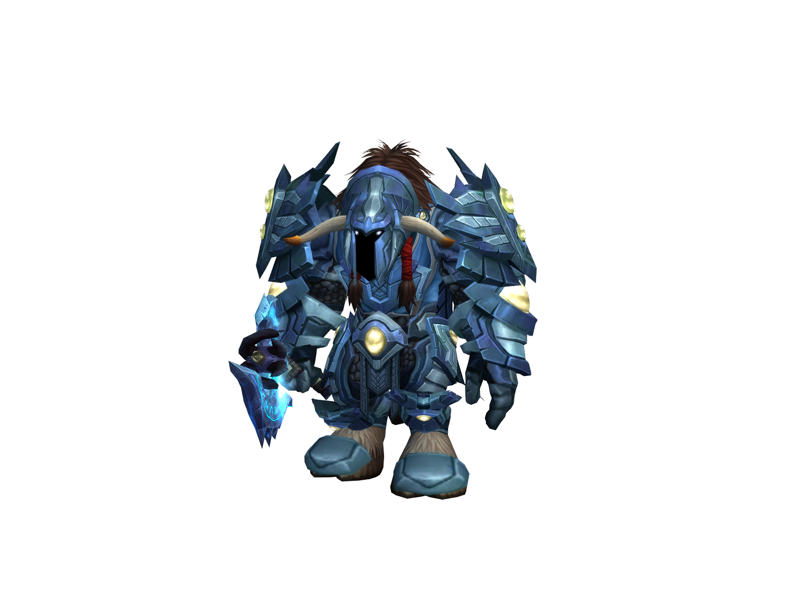 Bullioss 3D character render