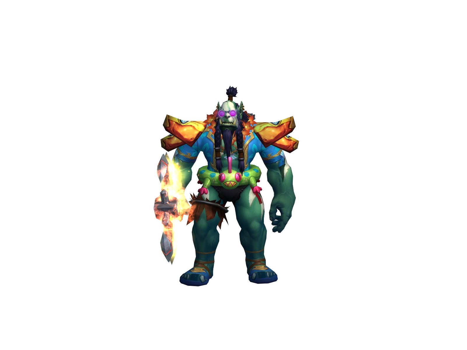 Oreniisan 3D character render