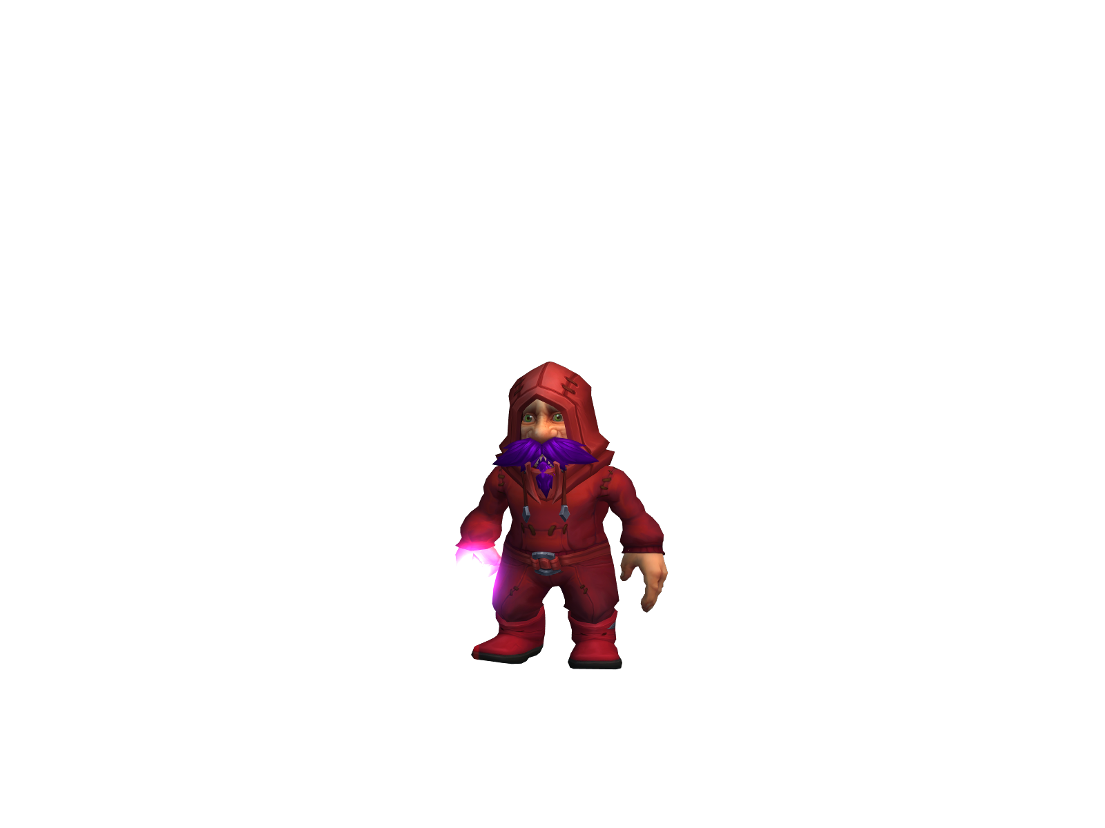 Tush 3D character render