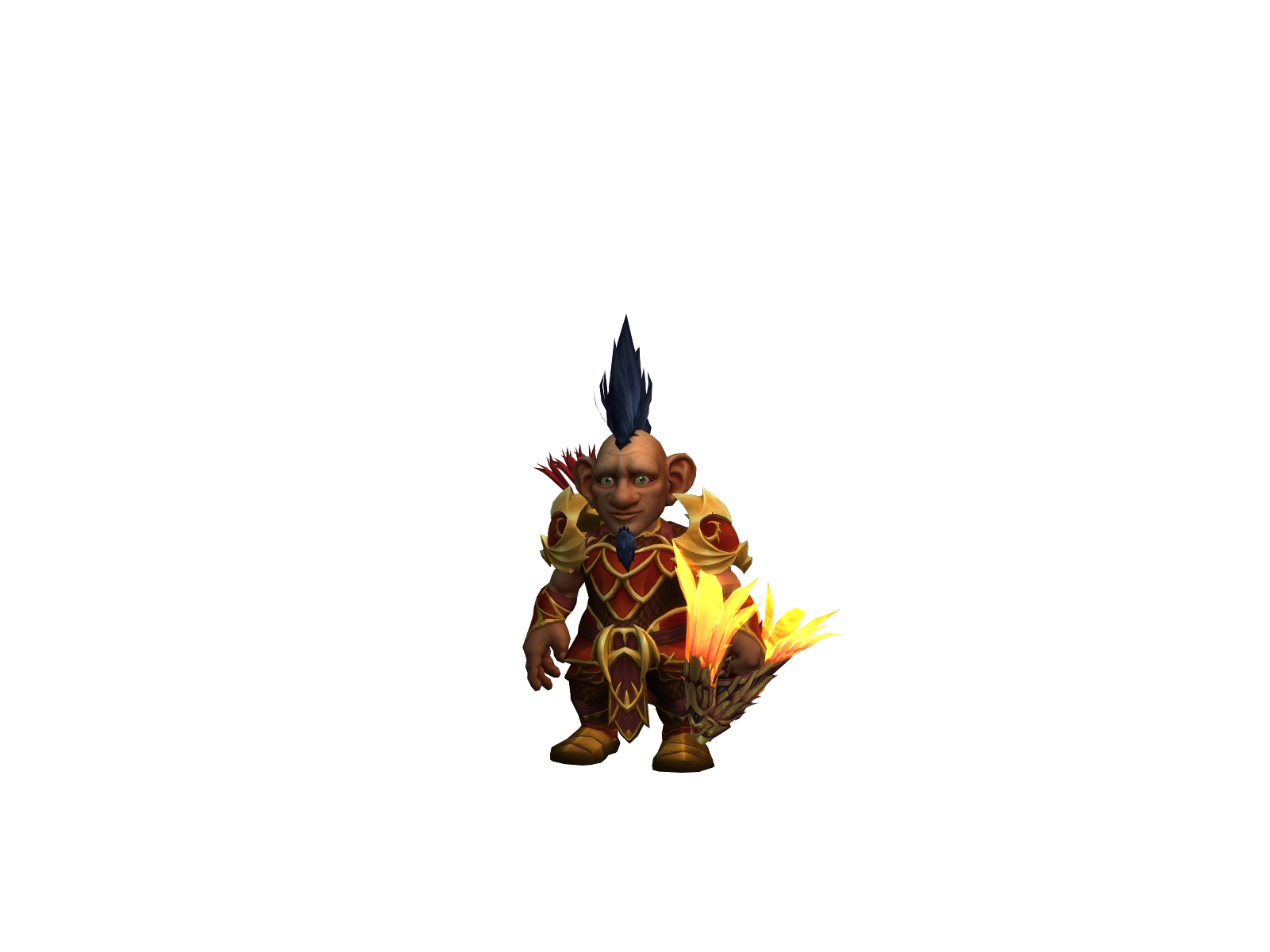 Anklebitor 3D character render