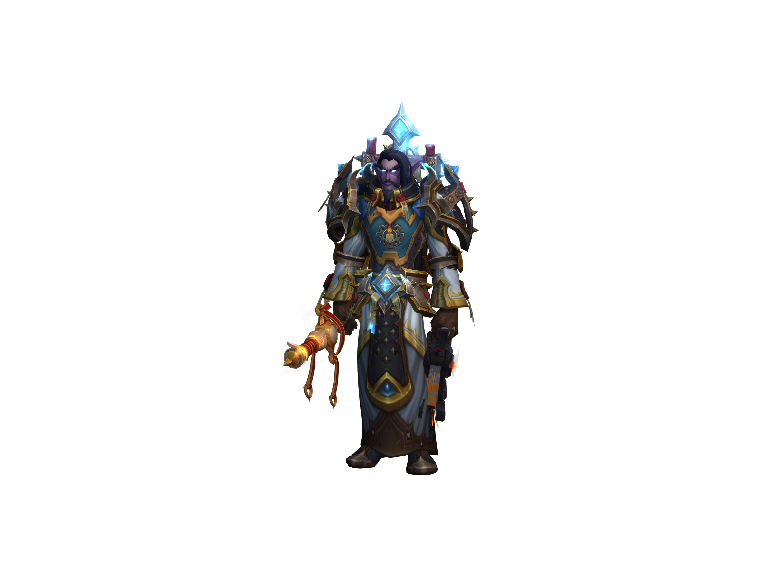 Alphaomega 3D character render