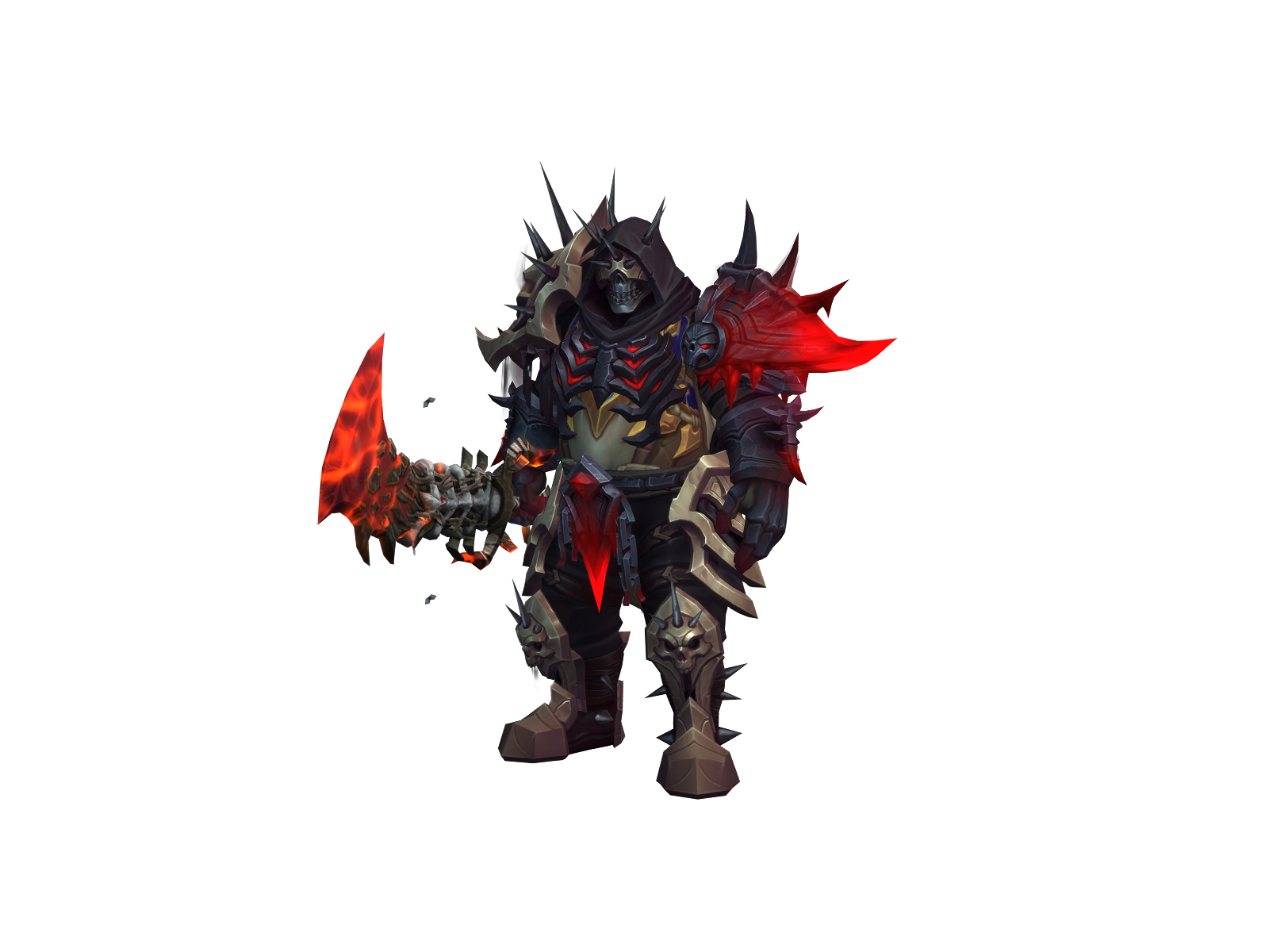 Engraver 3D character render