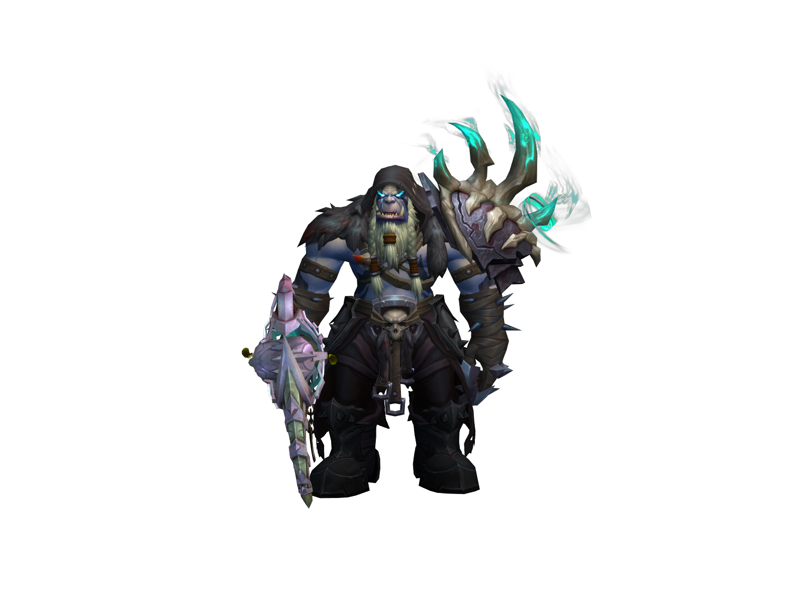 Malthael 3D character render