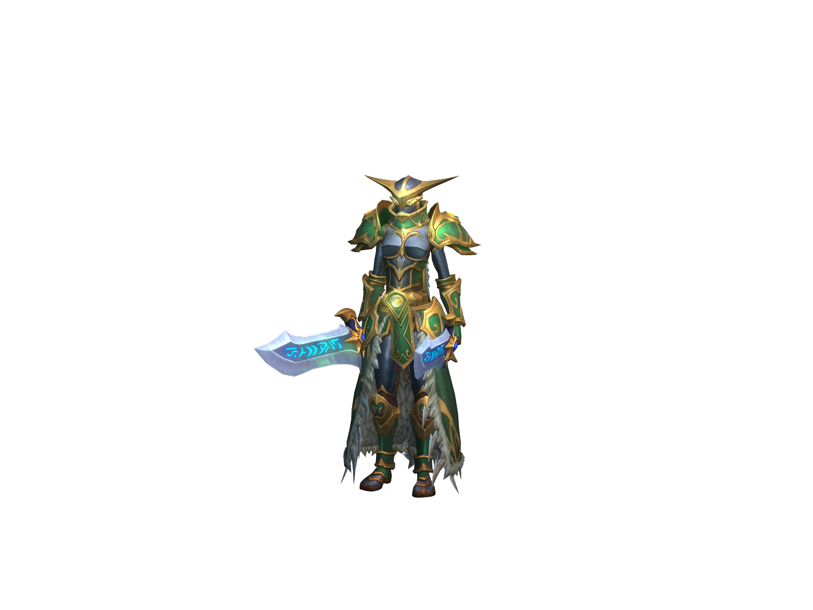 Flaid 3D character render
