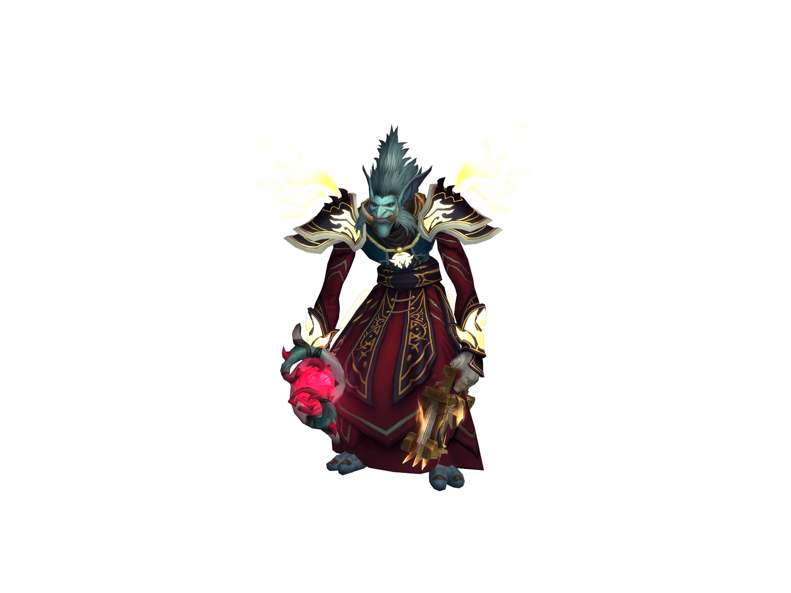 Zello 3D character render