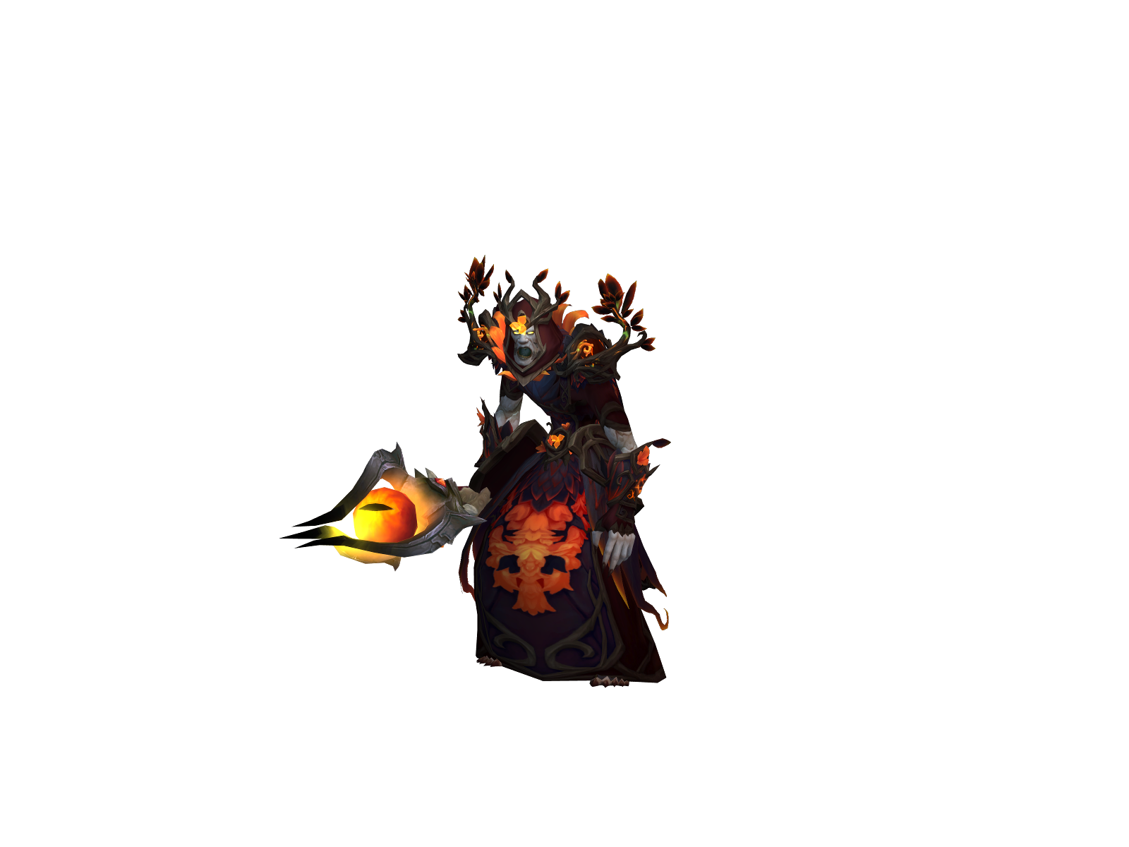 Poofer 3D character render