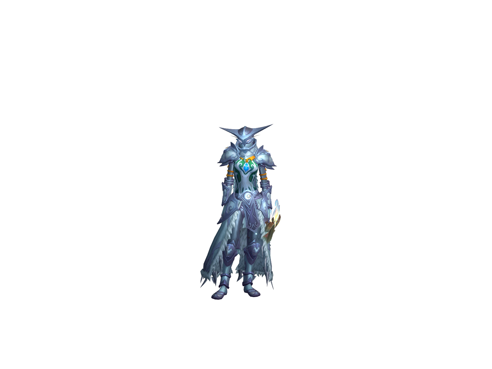 Erois 3D character render