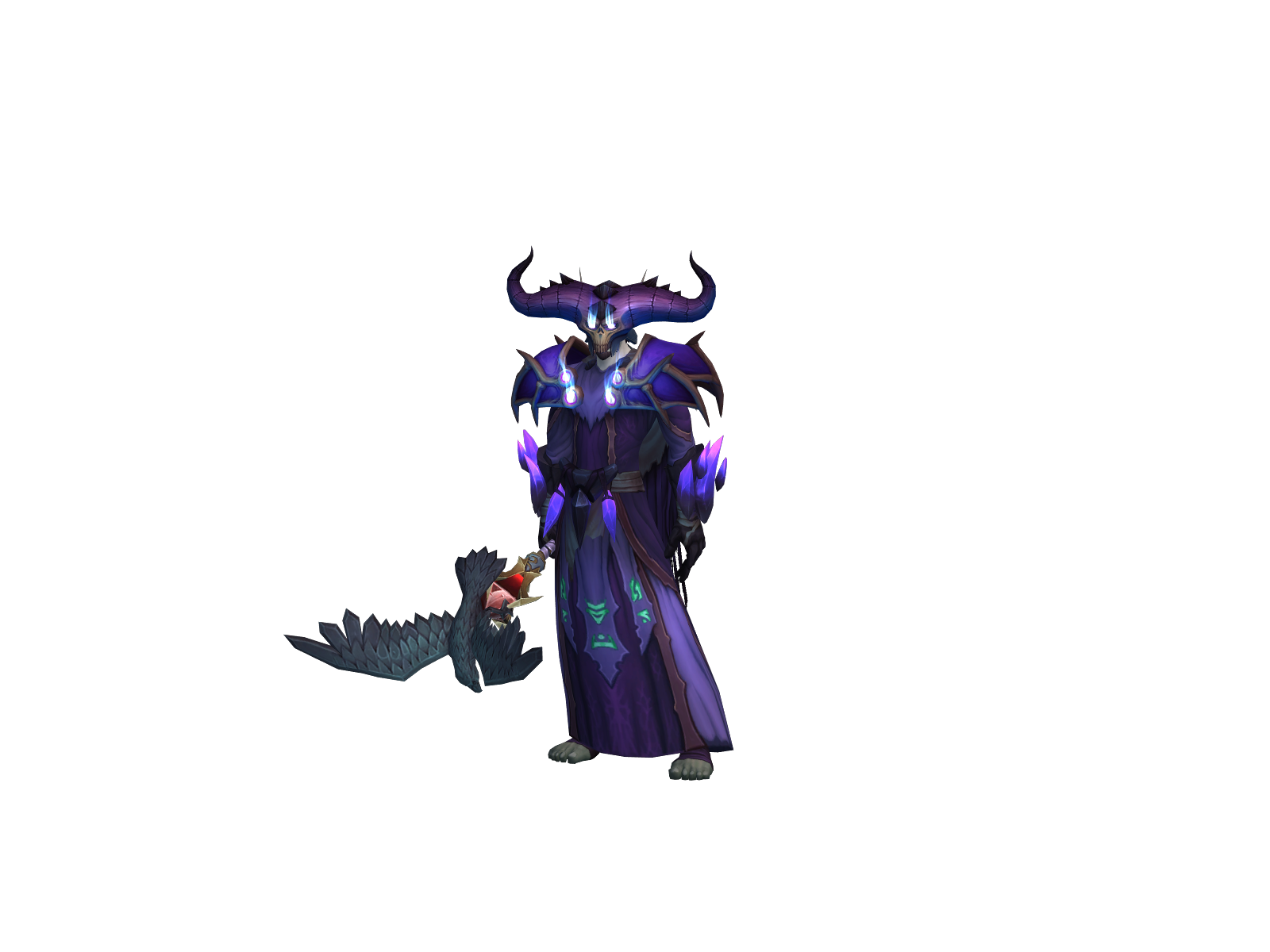 Nagafenn 3D character render