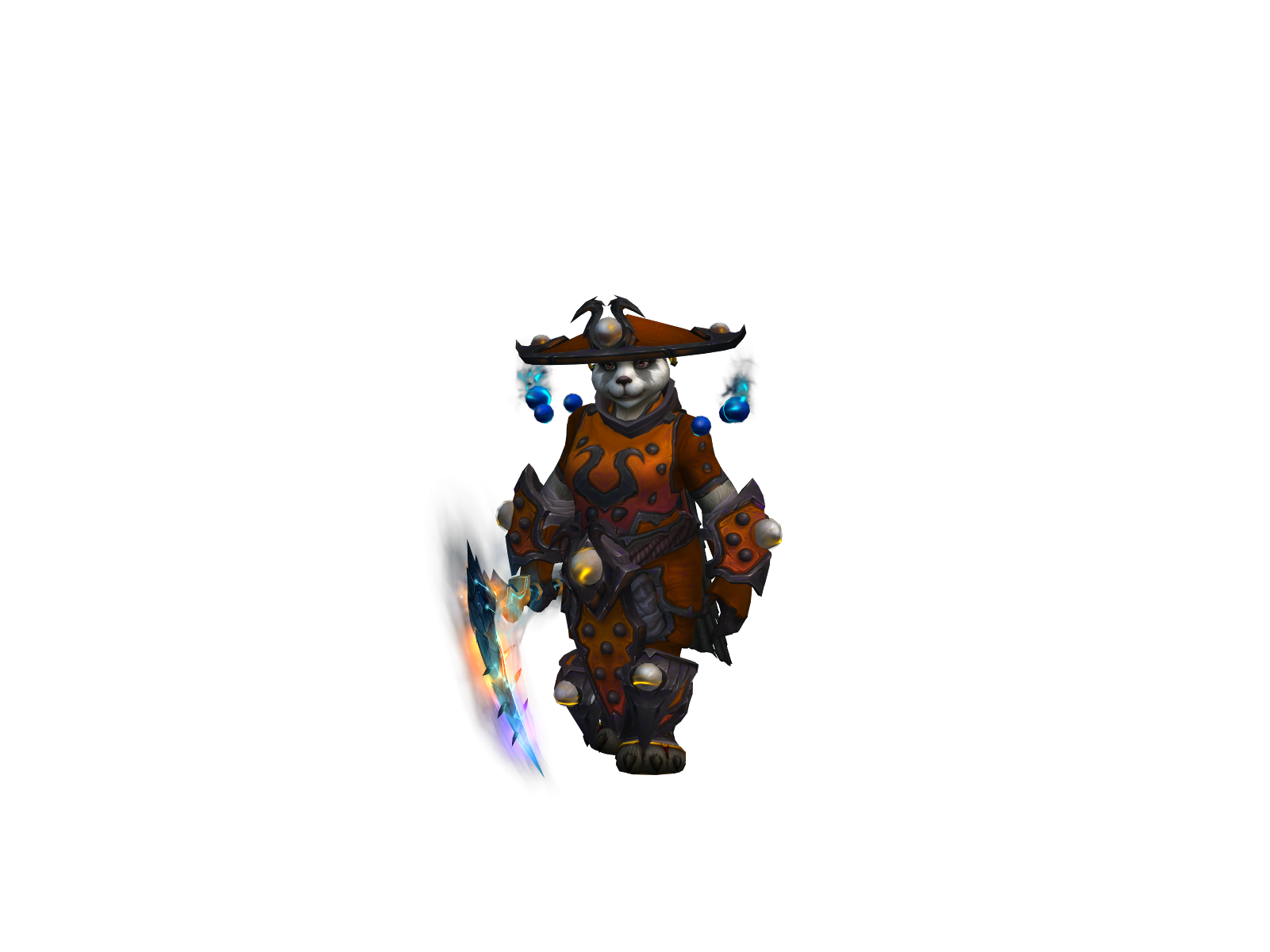 Chowming 3D character render