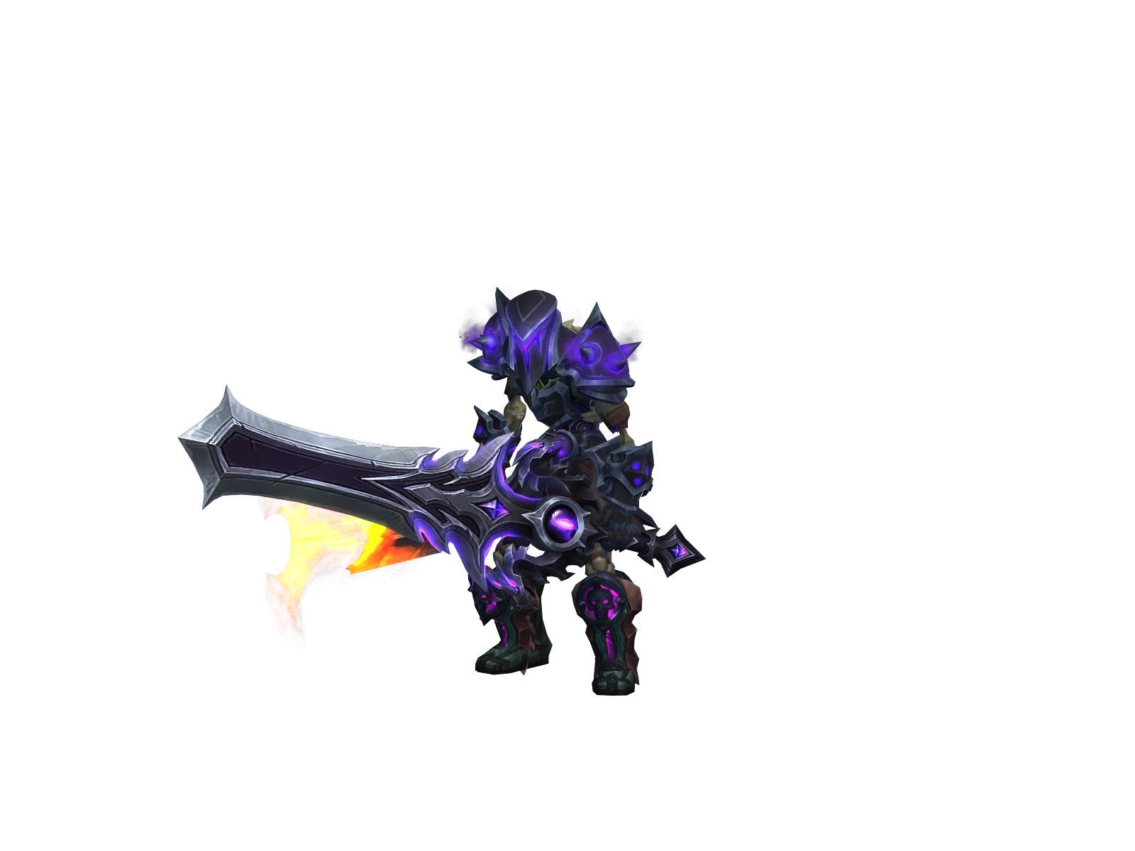 Soulfang 3D character render