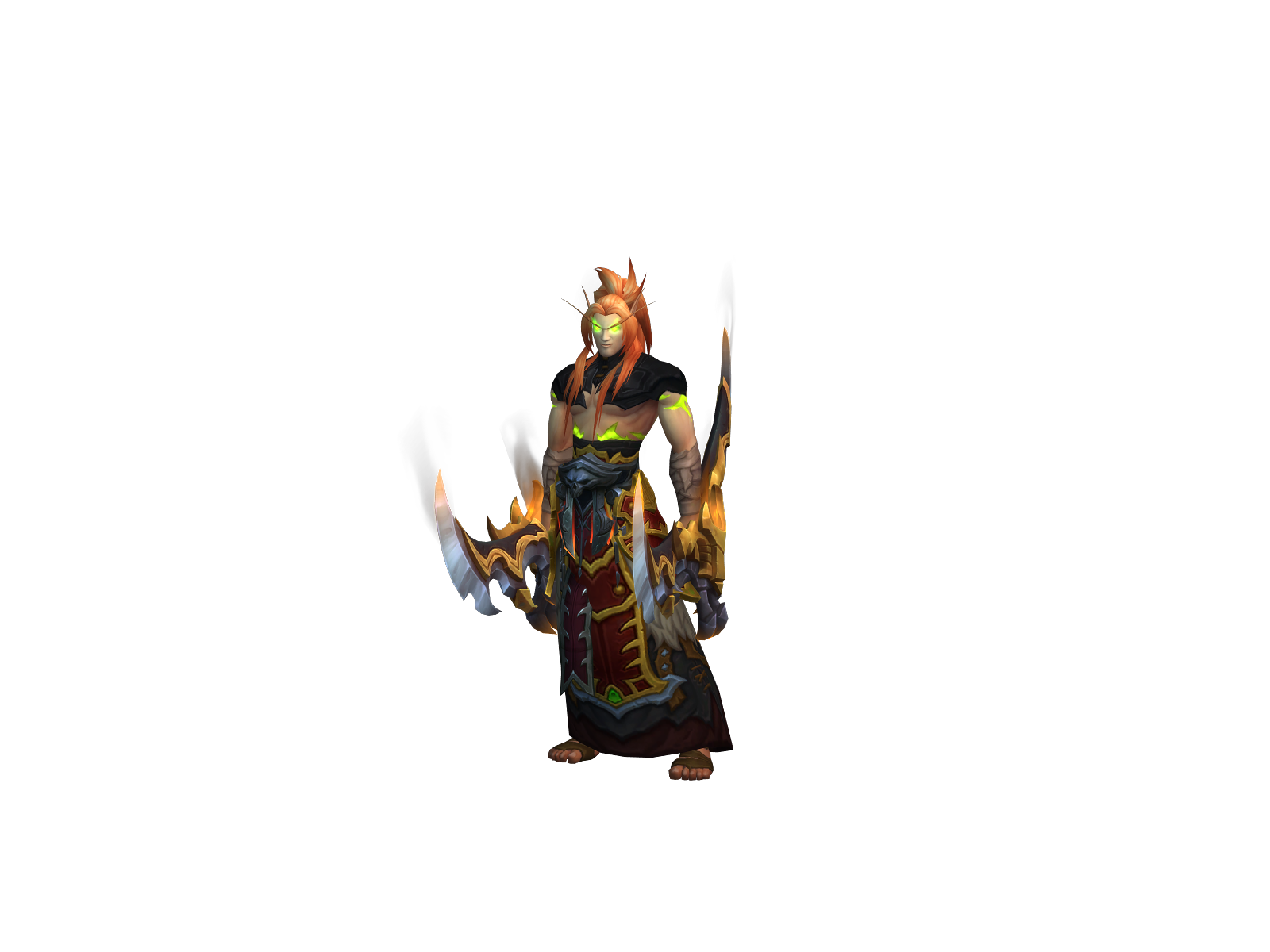 Aejinn 3D character render