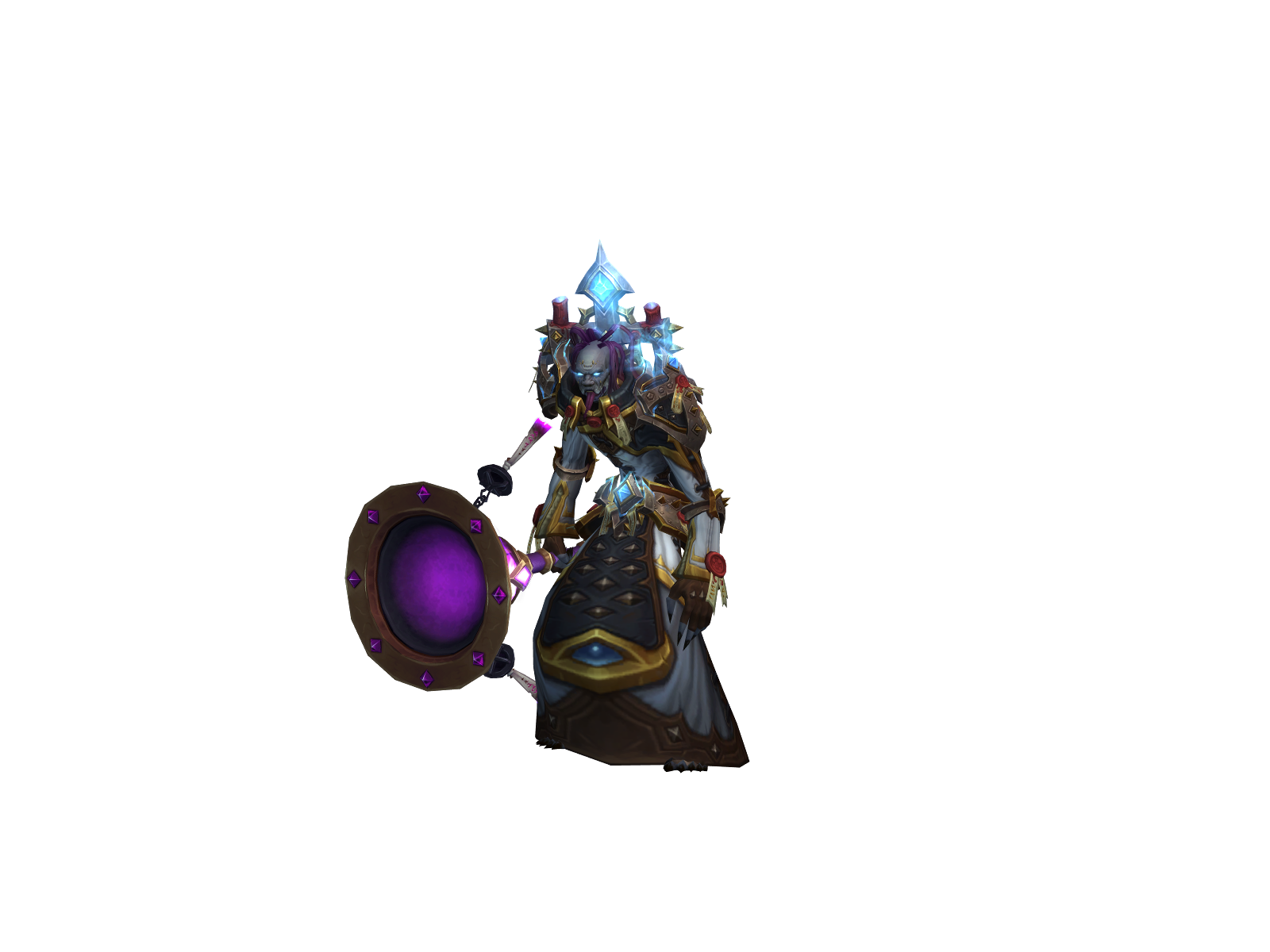Cave 3D character render