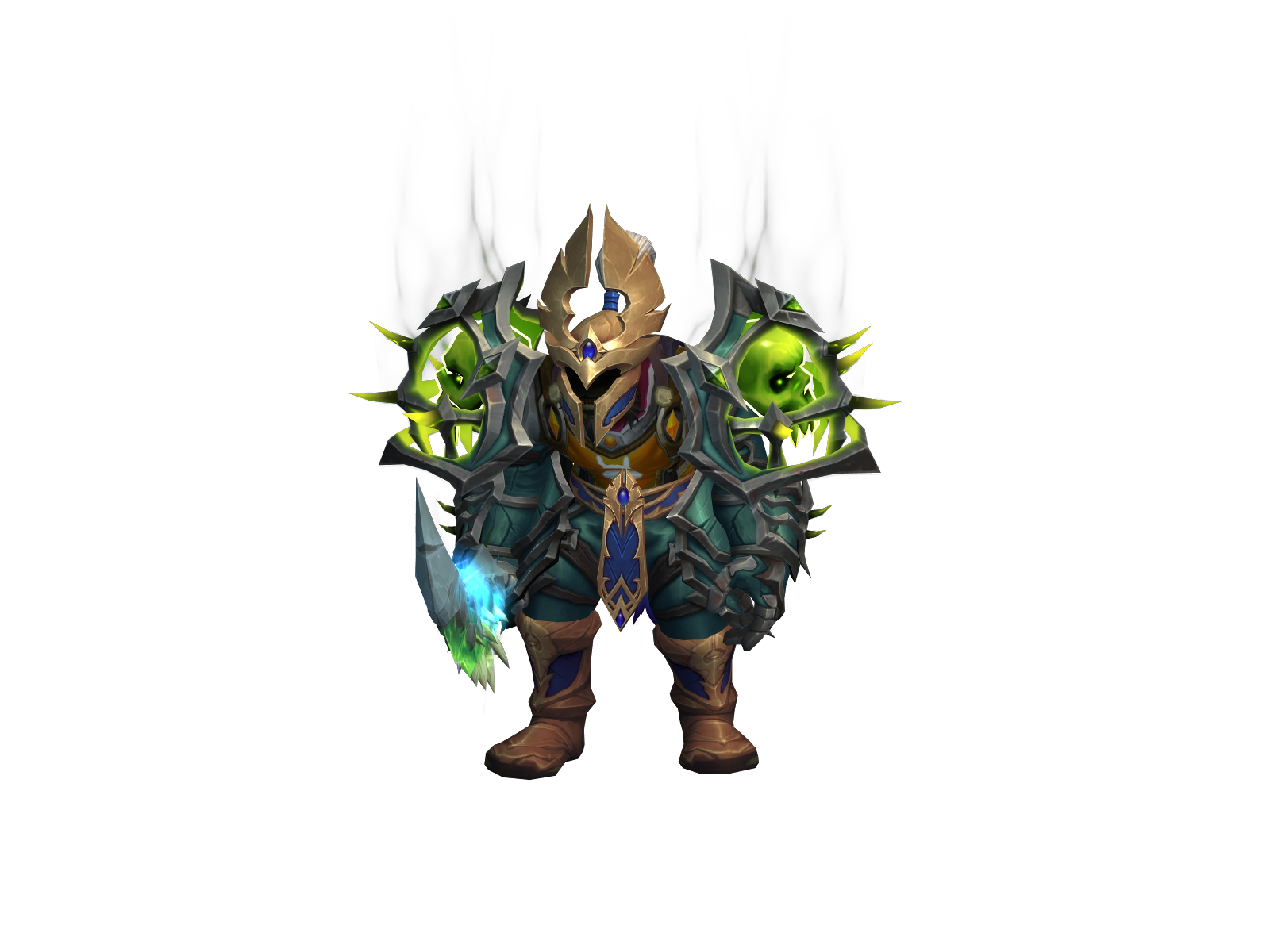 Inhibitor 3D character render
