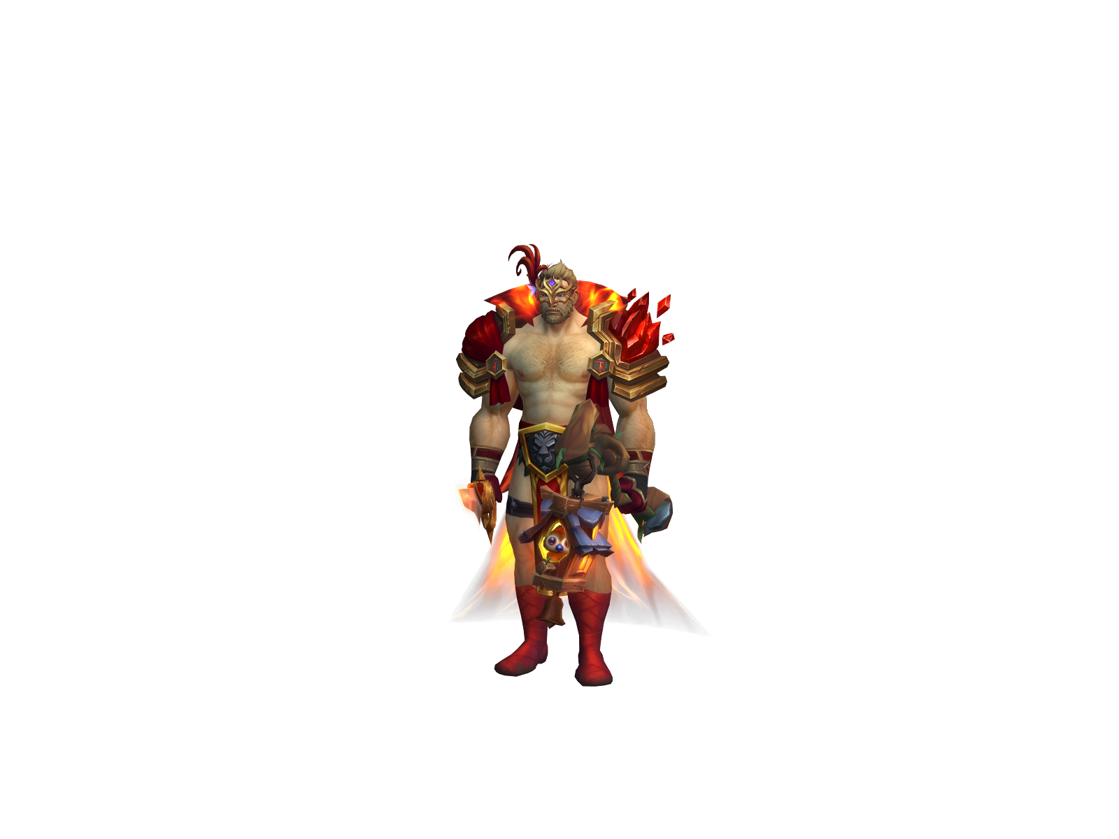 Tchaik 3D character render