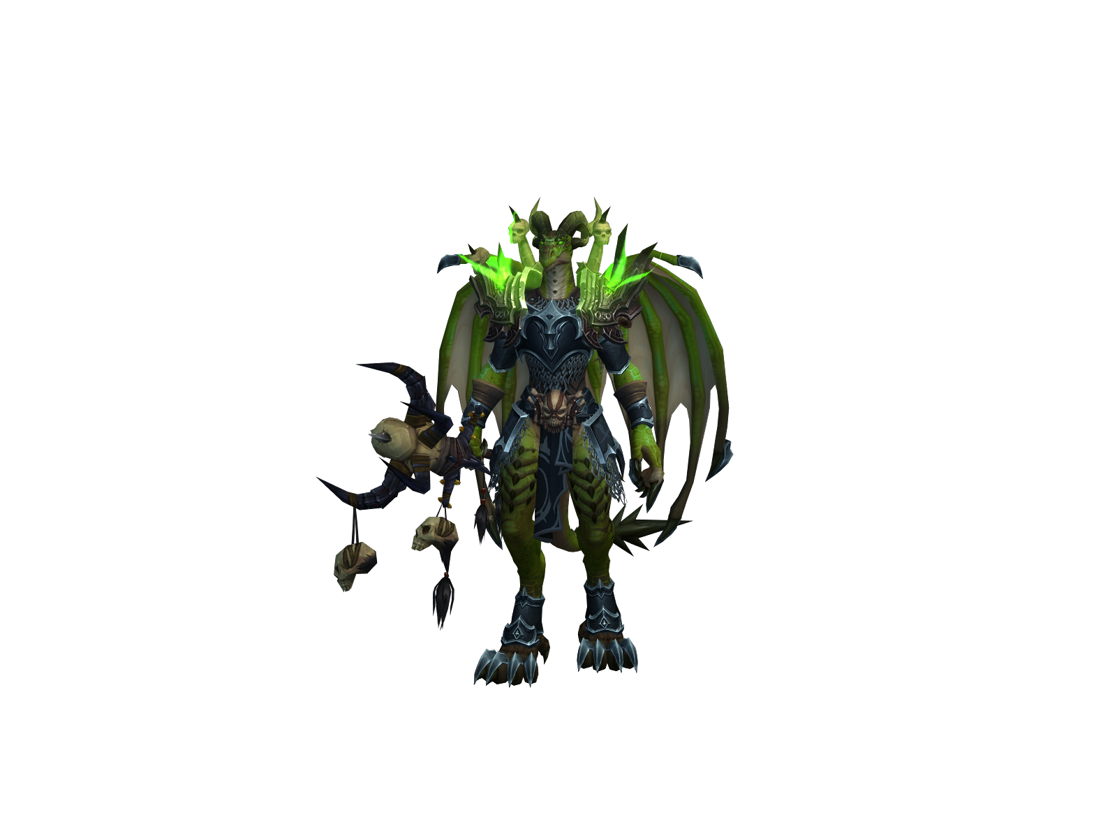 Purplez 3D character render
