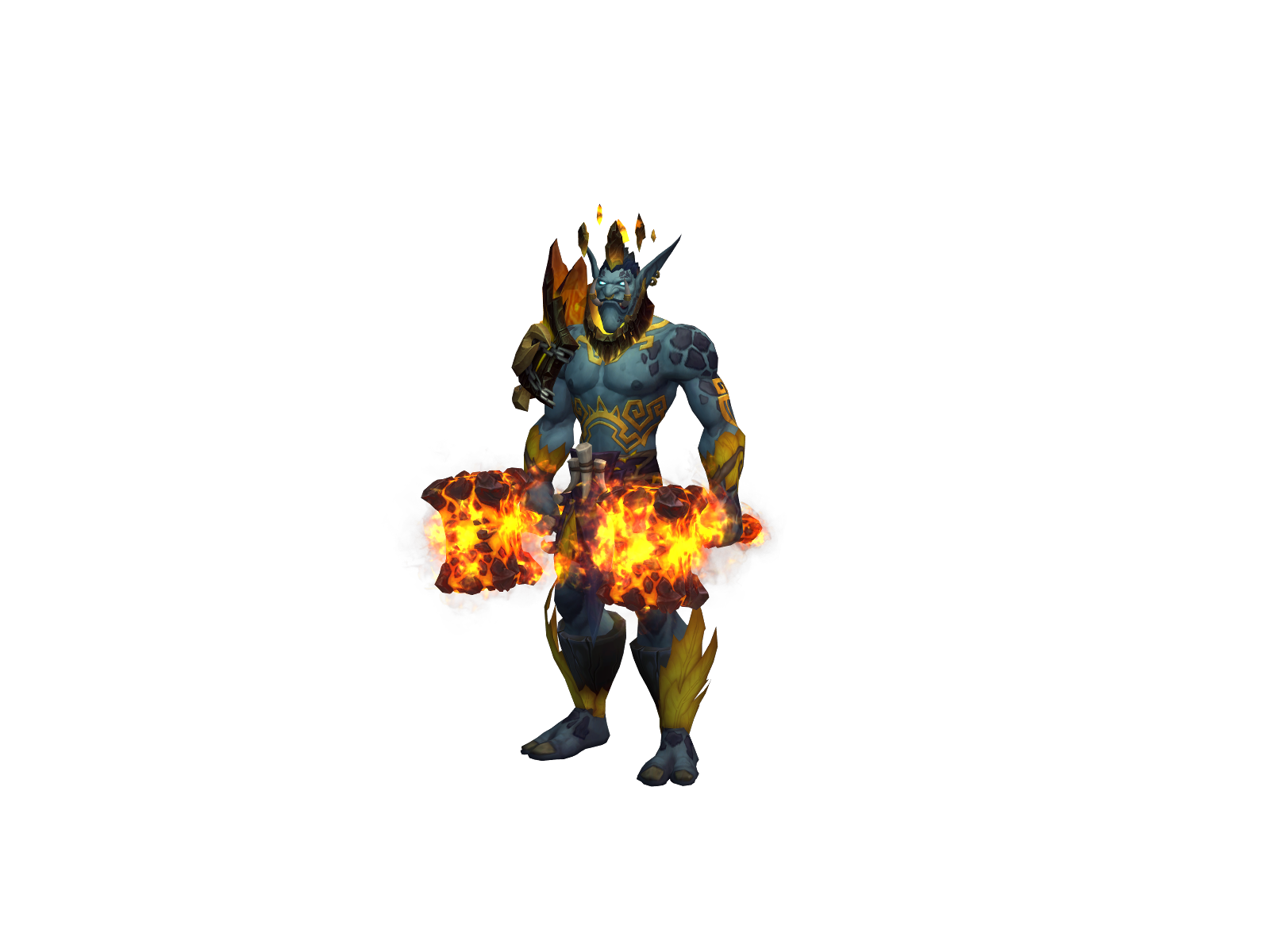 Drengus 3D character render