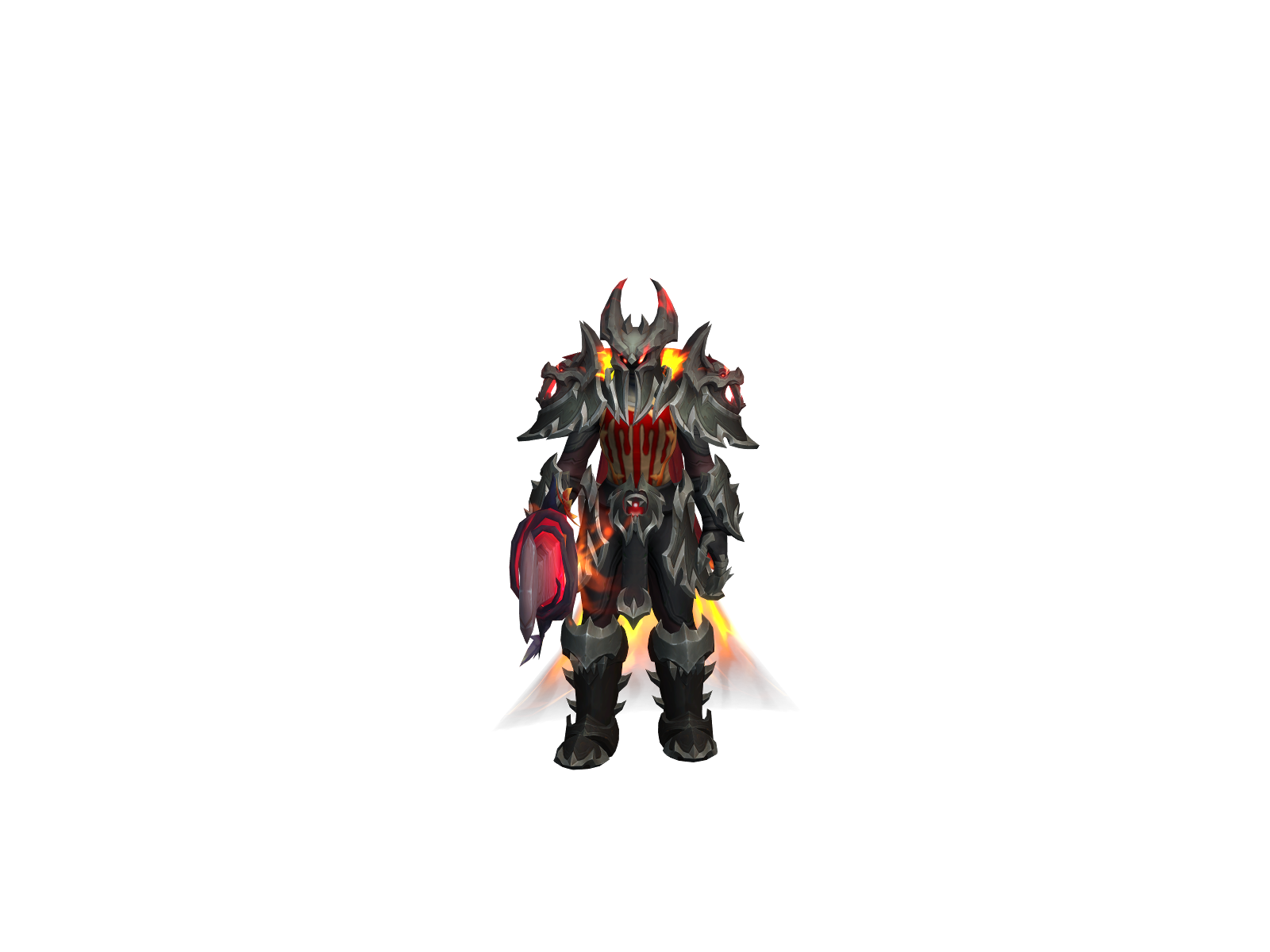 Aegrus 3D character render