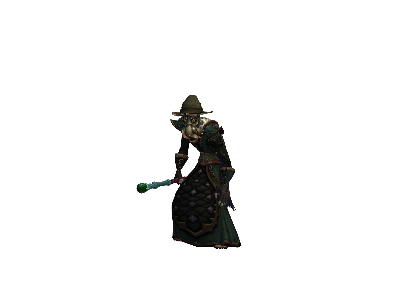 Smerkabewl 3D character render