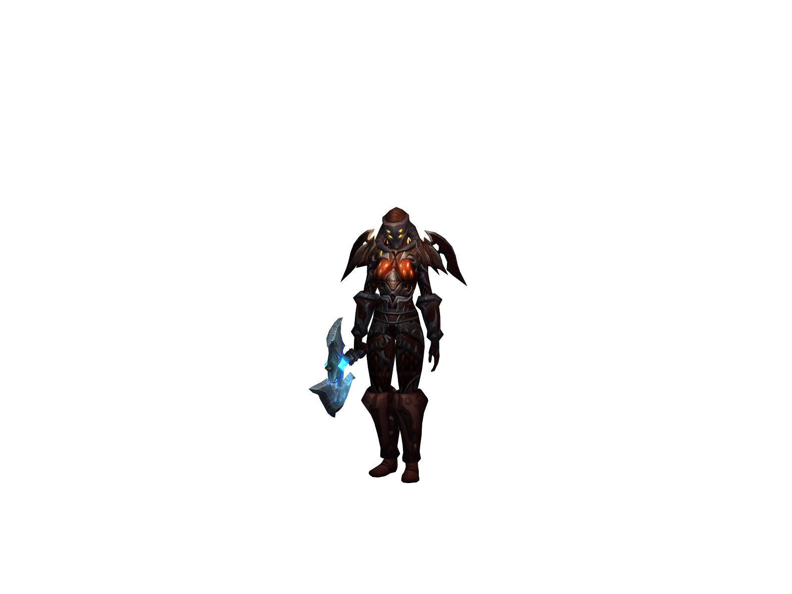 Hixtra 3D character render