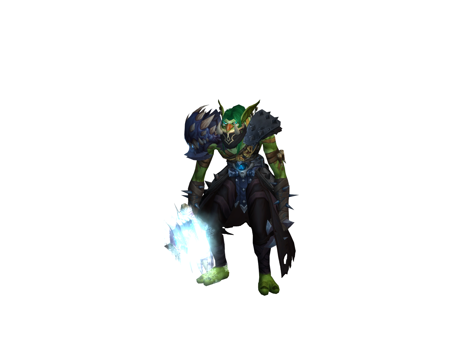 Crozby 3D character render