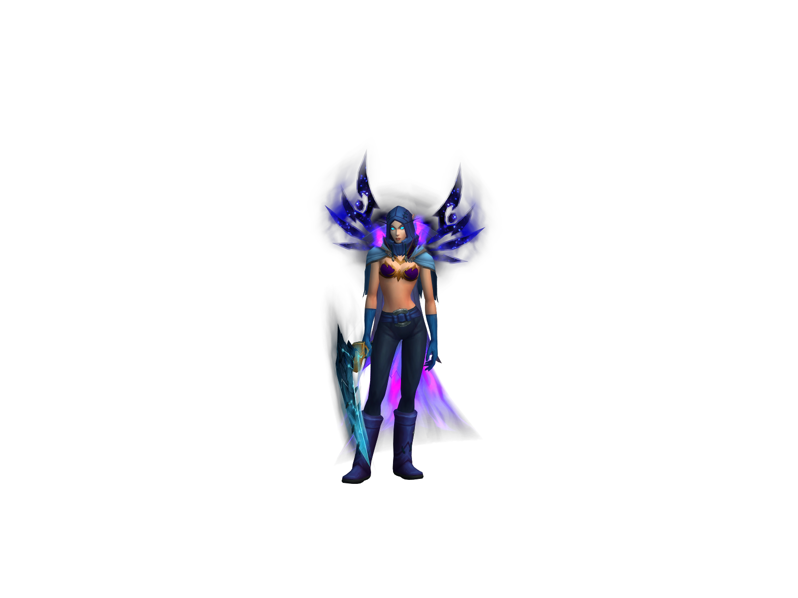 Biovoid 3D character render