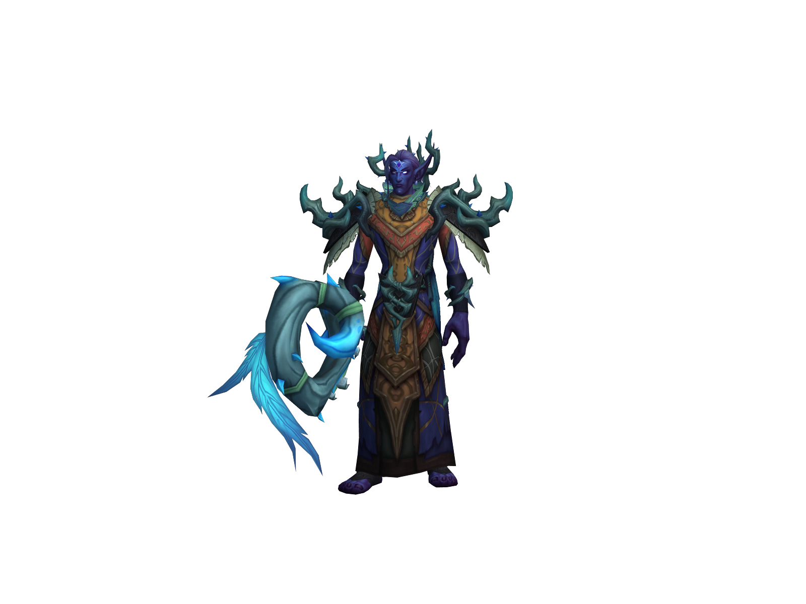 Tacobaco 3D character render