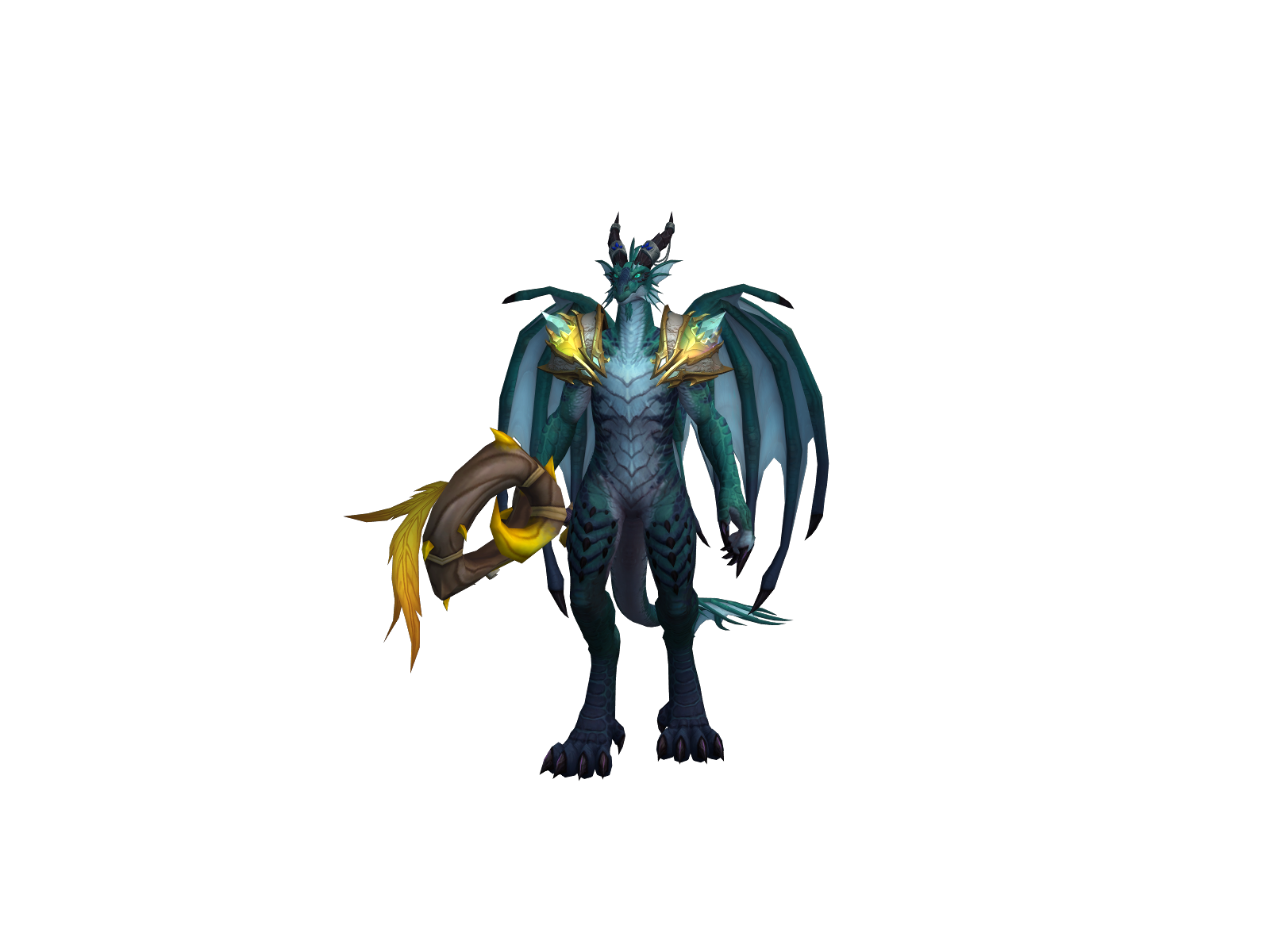 Battledragon 3D character render