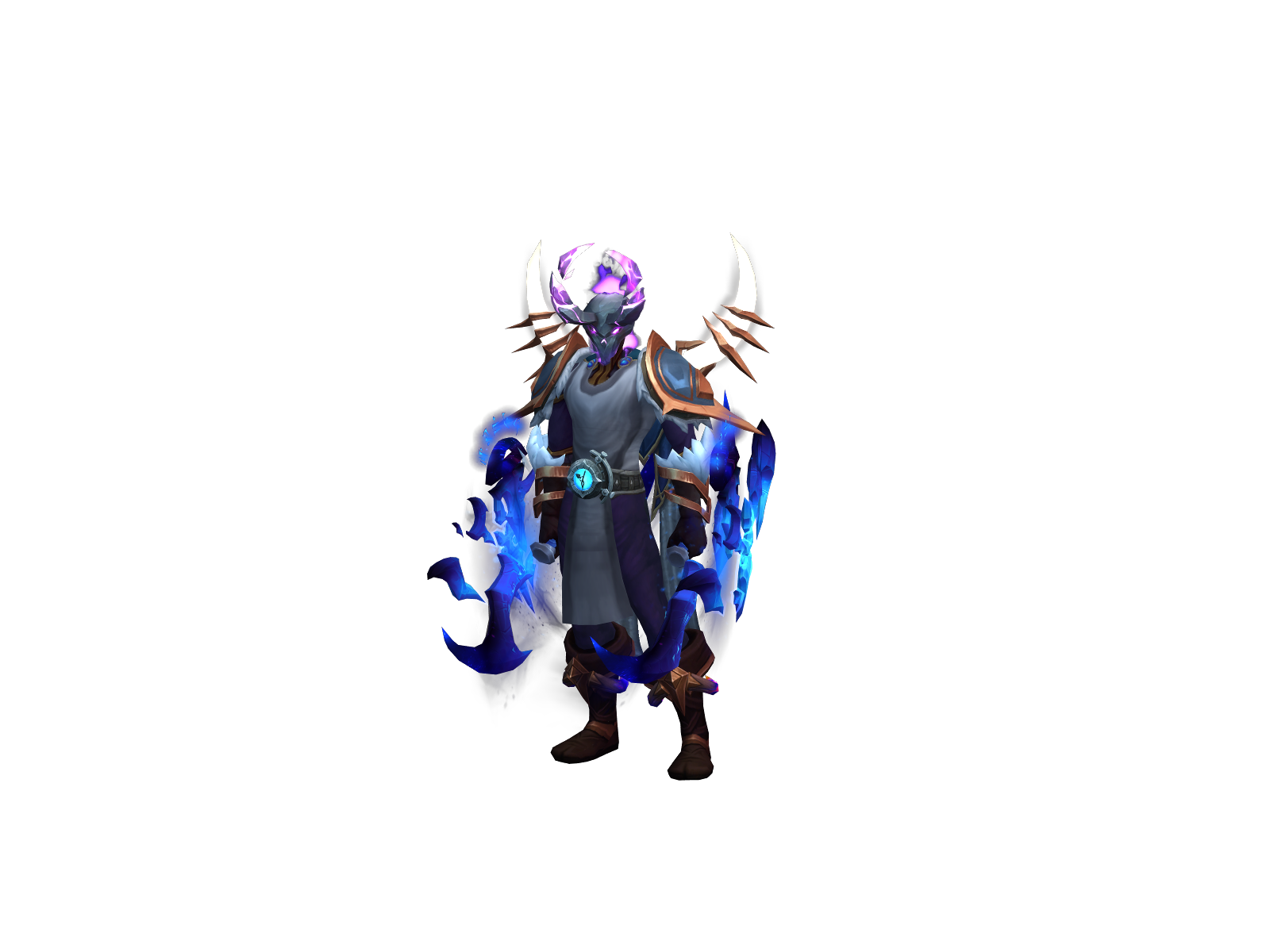 Blaxdevoured 3D character render