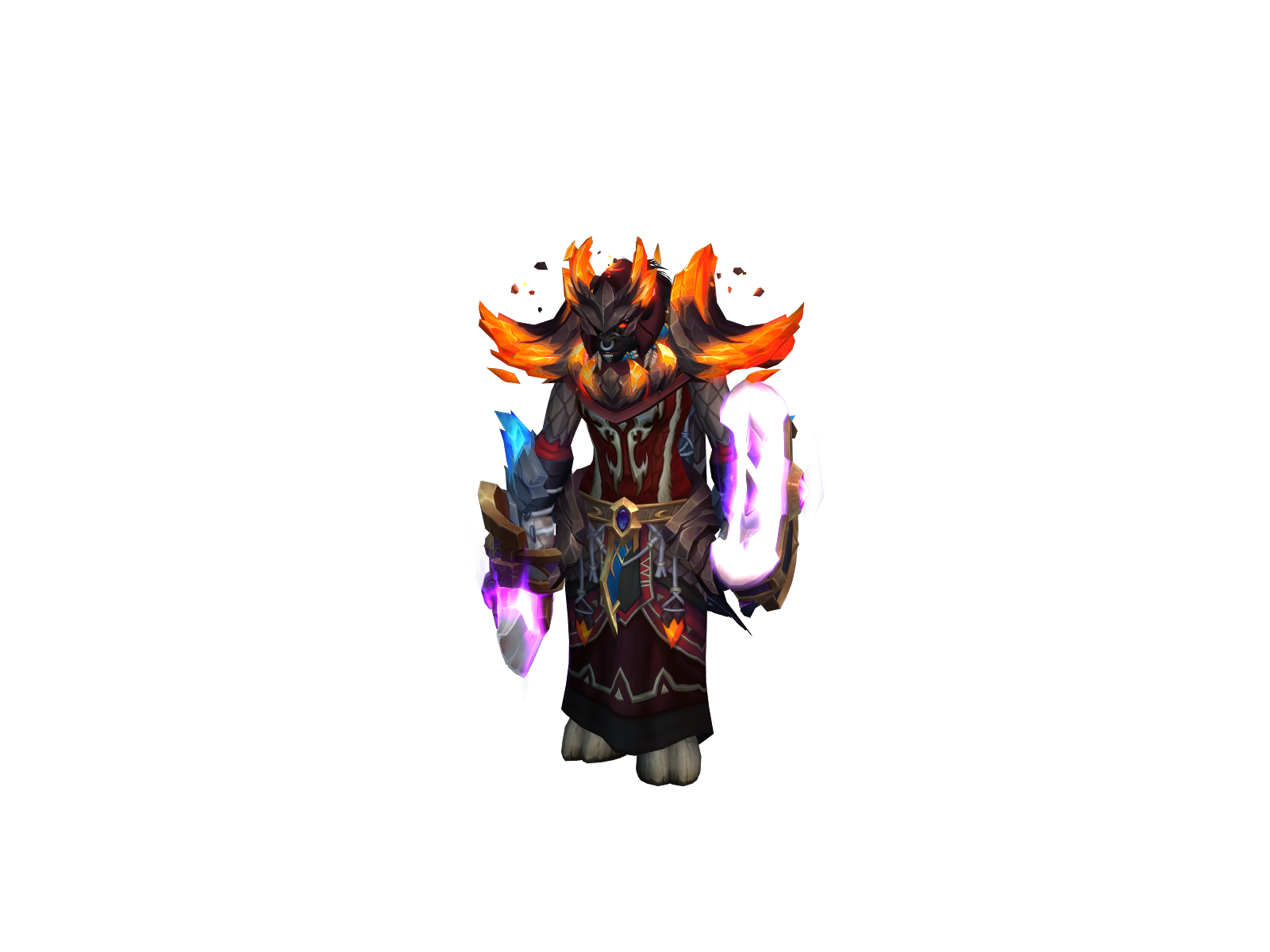 Beragah 3D character render