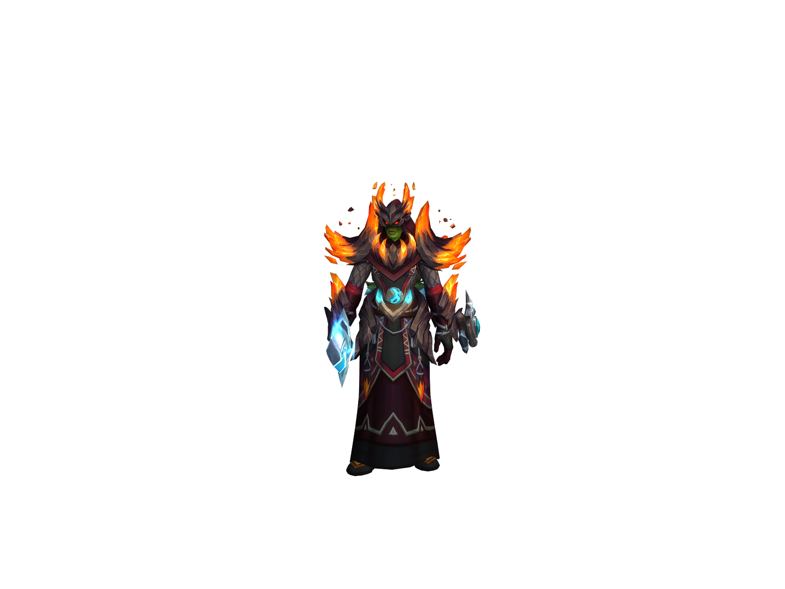 Elèctra 3D character render