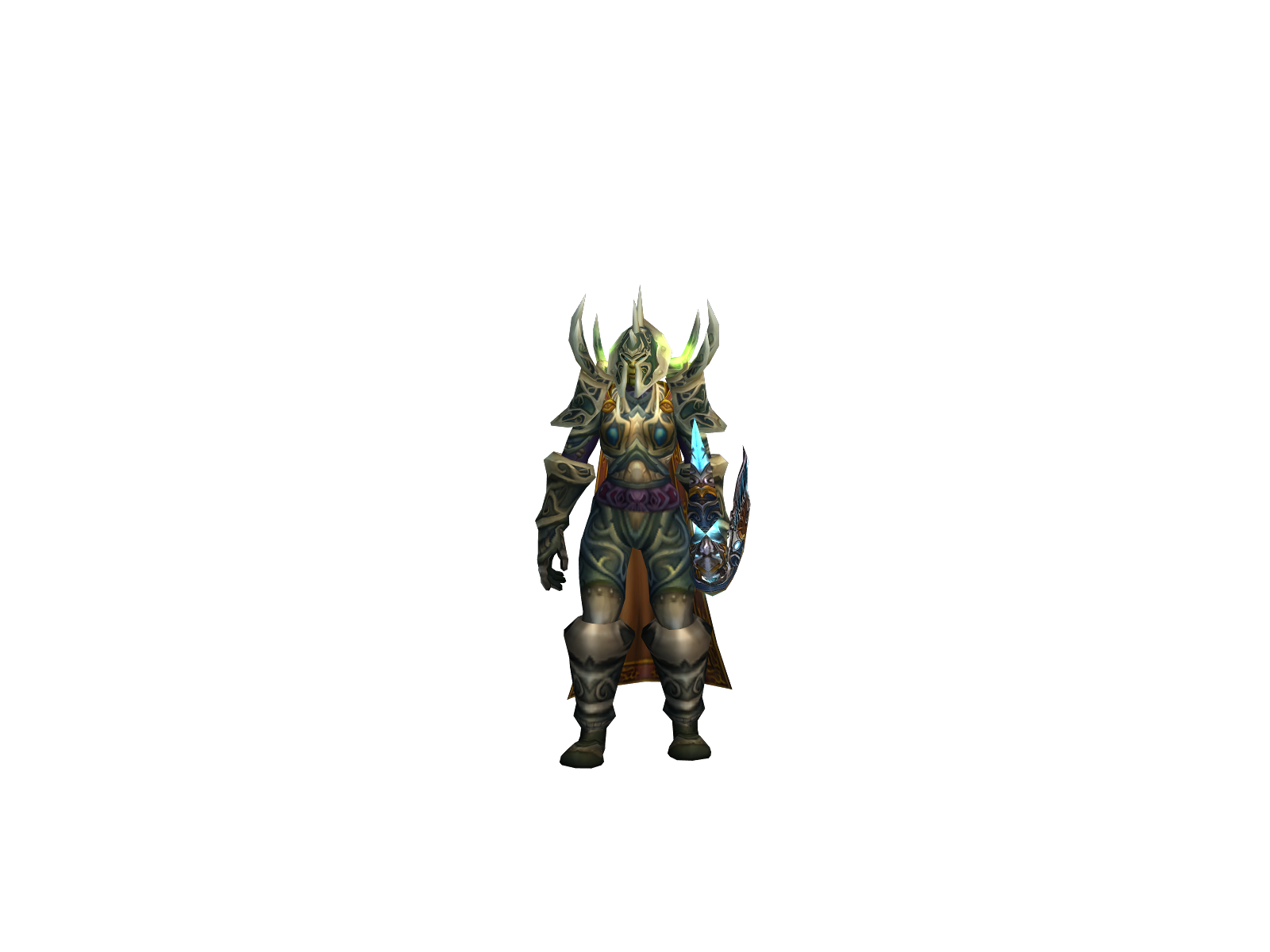 Radat 3D character render