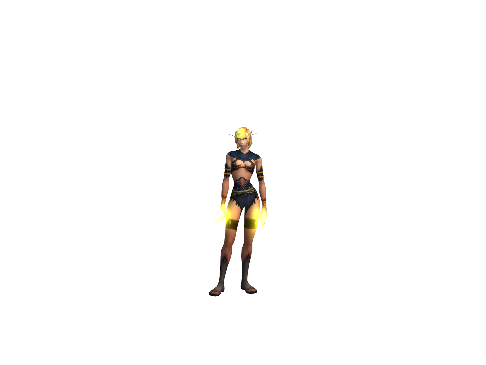 Missappear 3D character render