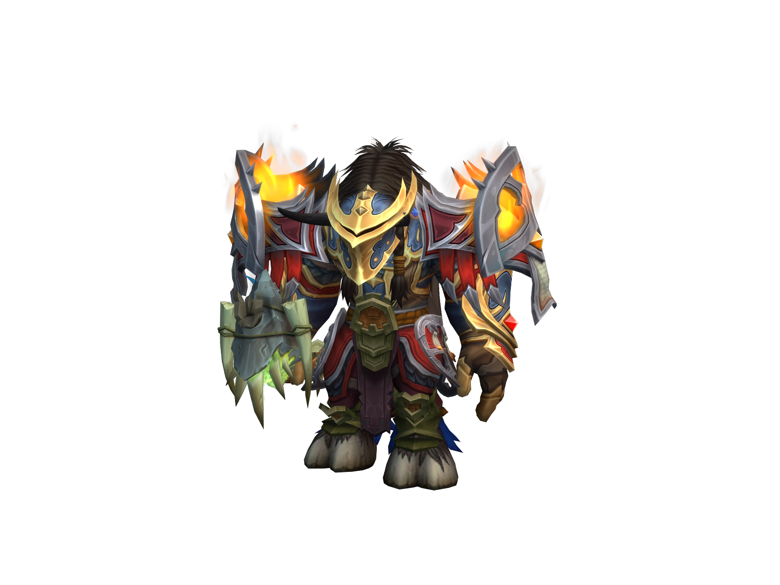 Dbelt 3D character render