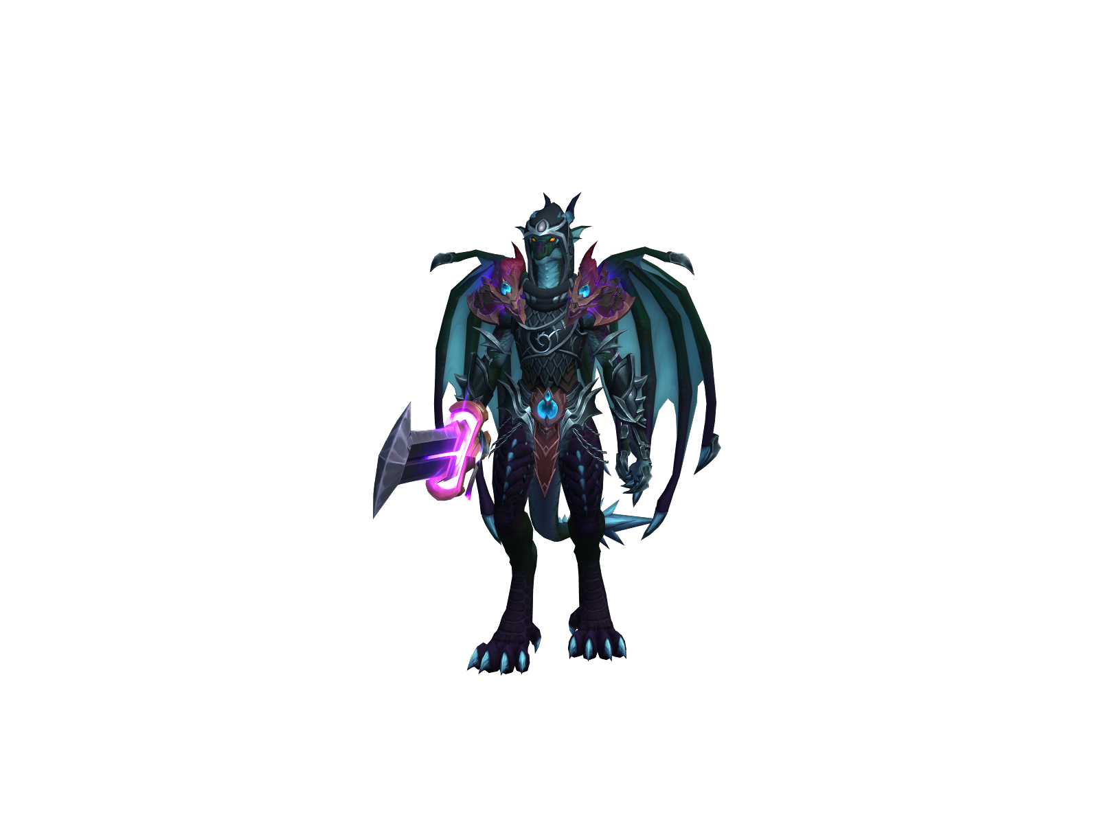 Zomgasaur 3D character render