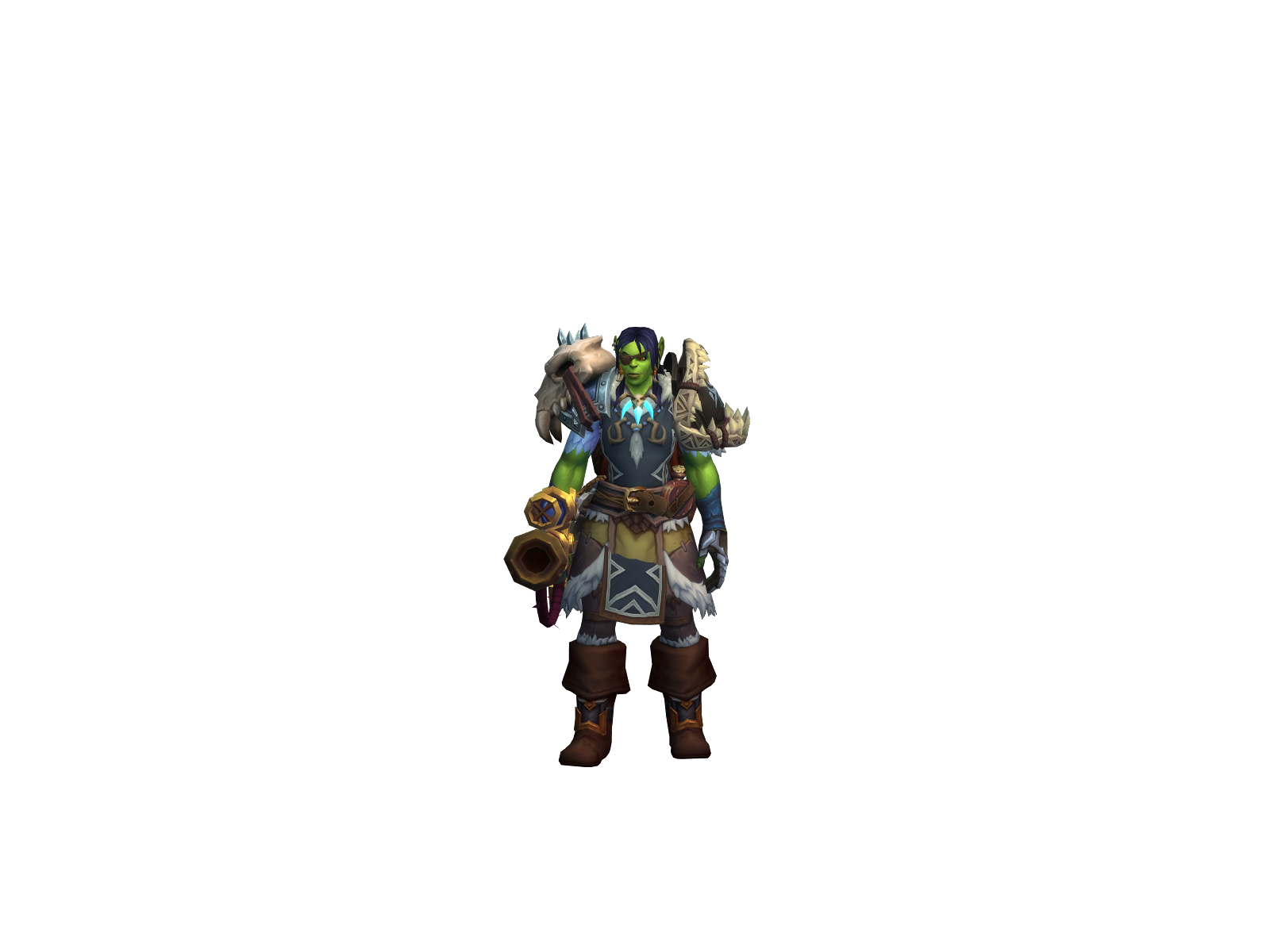 Ooeygooey 3D character render