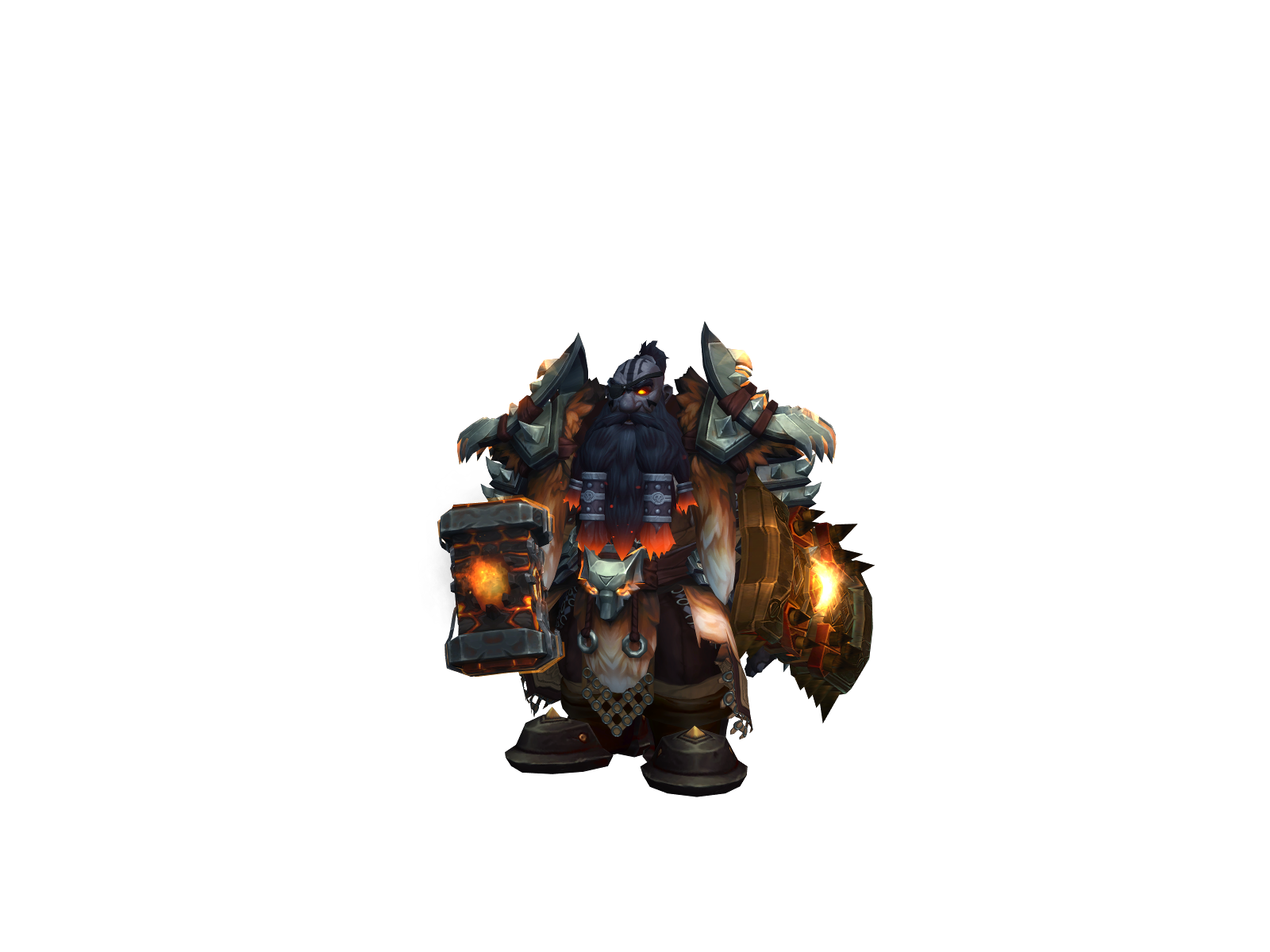 Brunko 3D character render