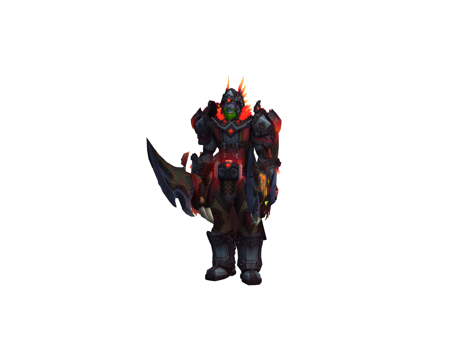 Belt 3D character render