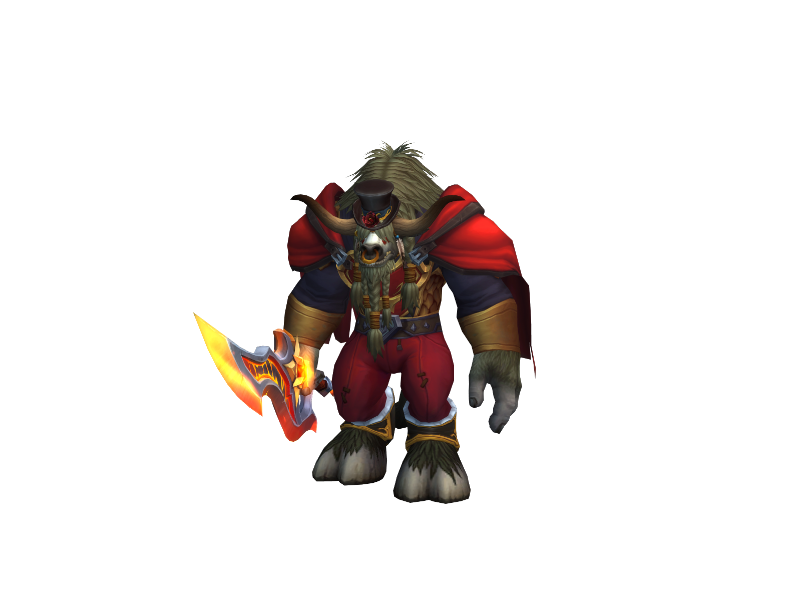 Gulqwa 3D character render