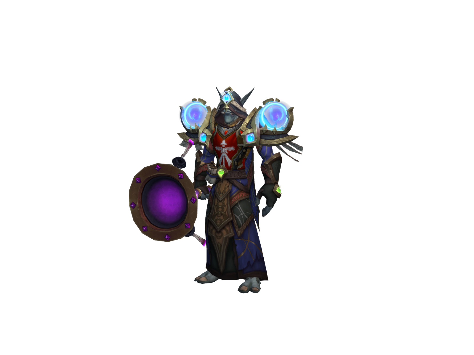 Demongoatis 3D character render