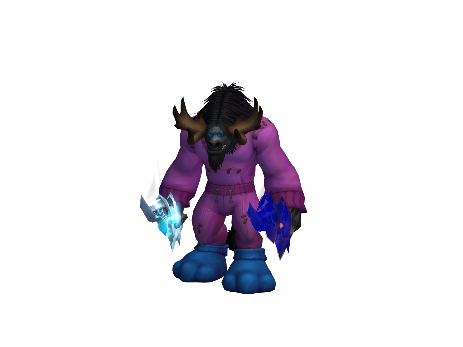 Auv 3D character render