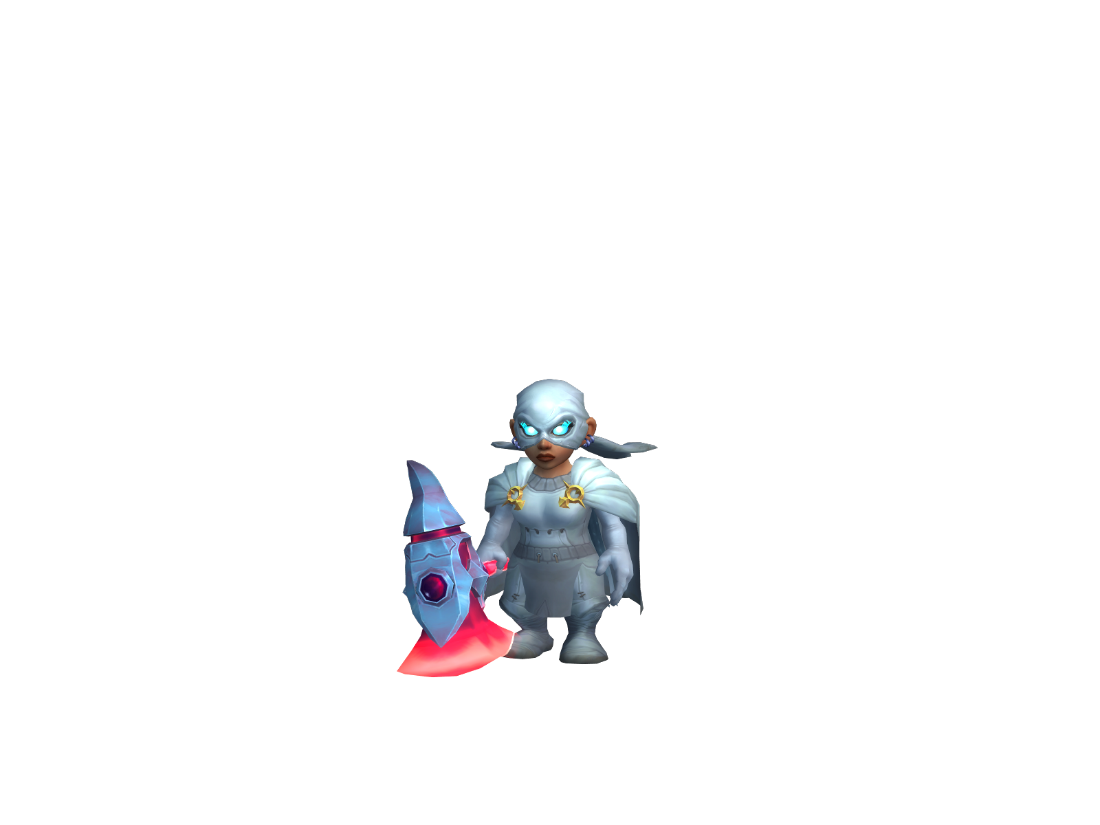 Pattimayo 3D character render