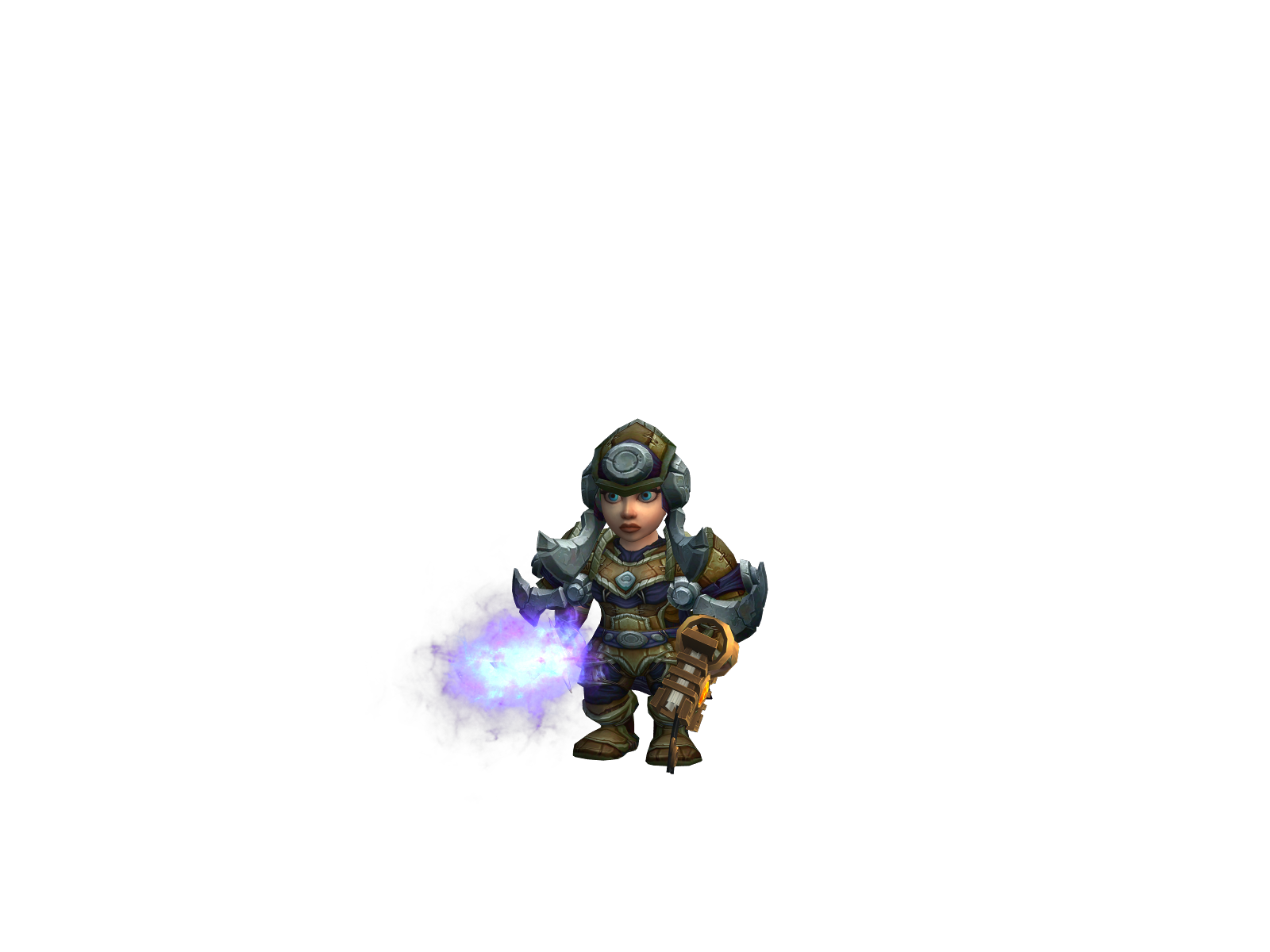 Irongutt 3D character render