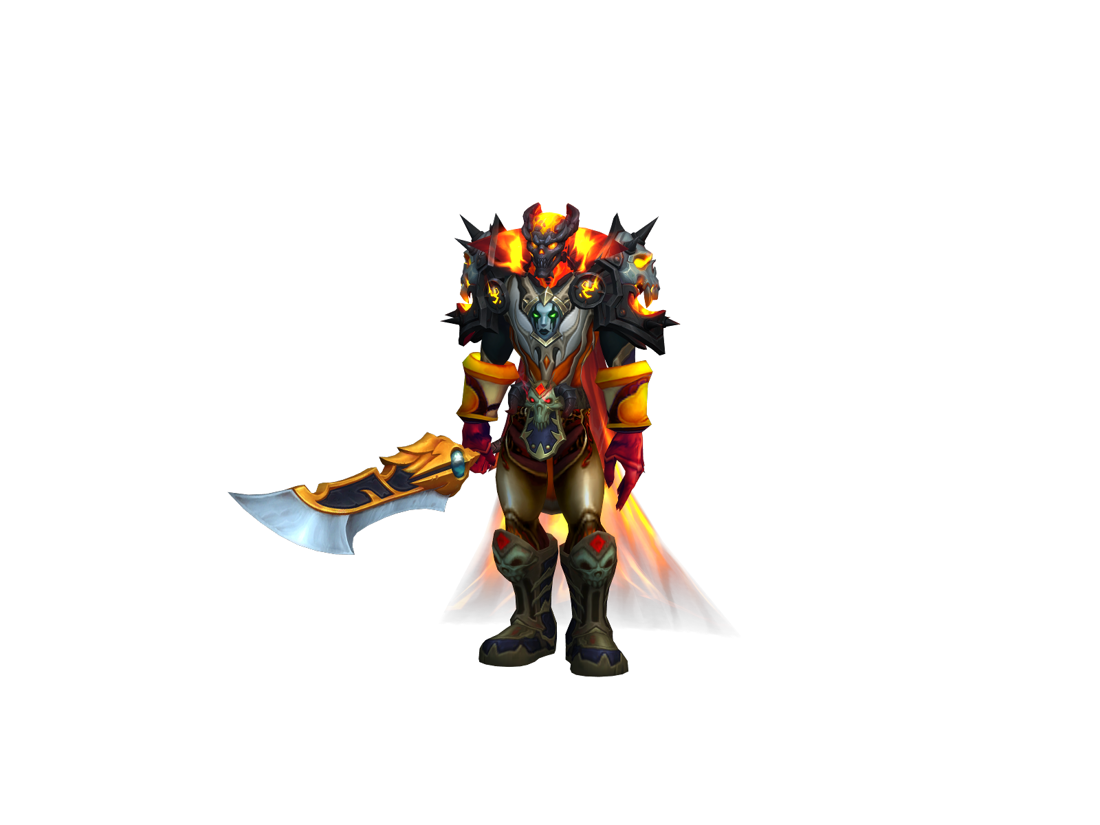 Wrathomar 3D character render