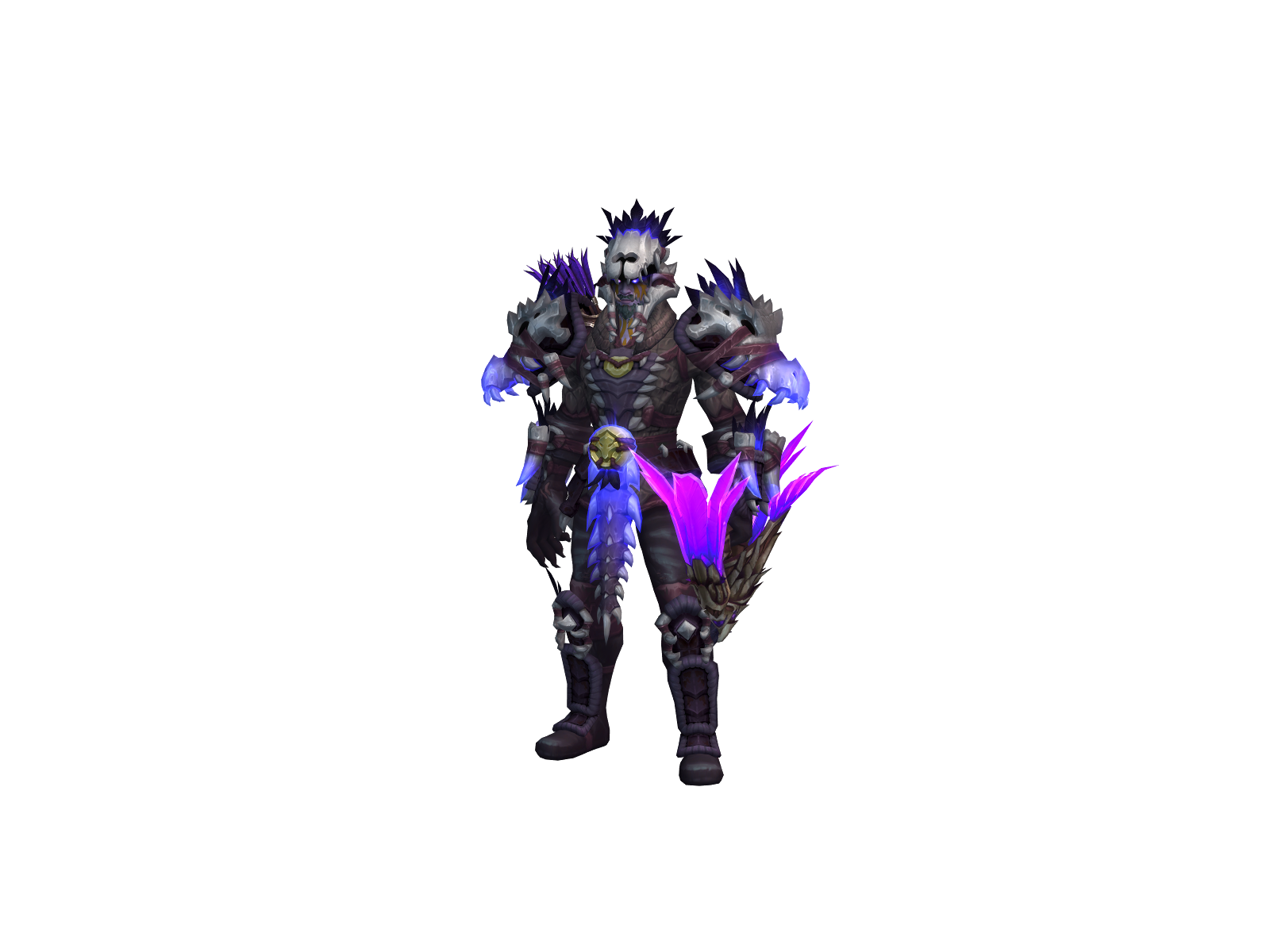 Blegh 3D character render